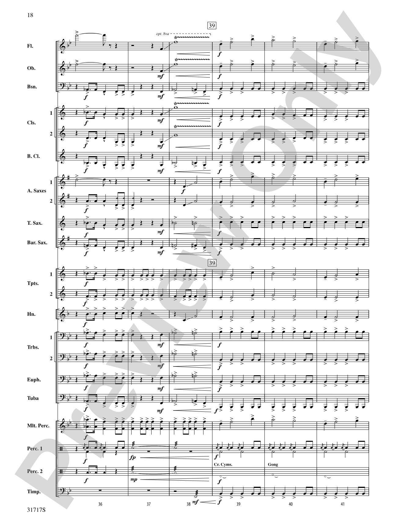 Space Journey: Concert Band Conductor Score & Parts