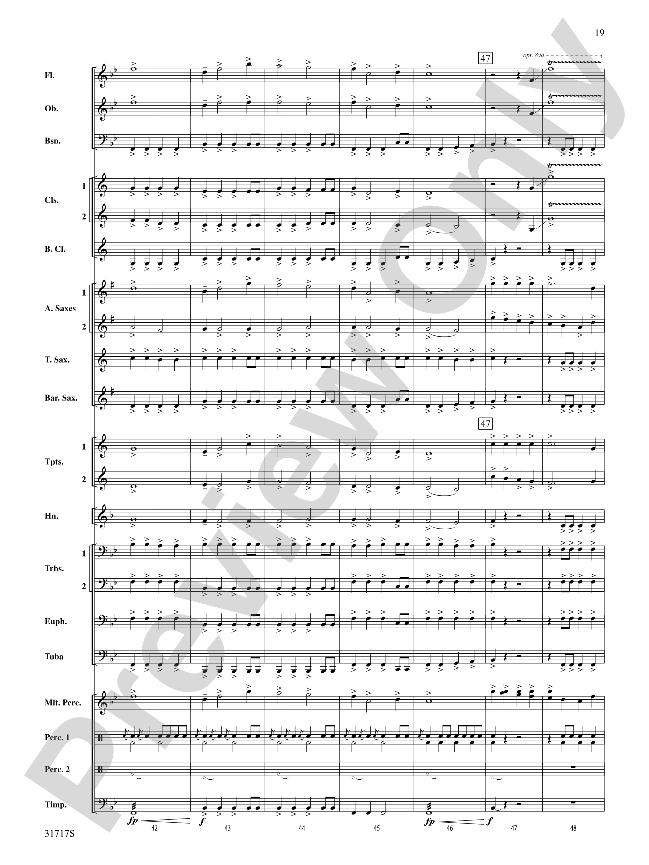Space Journey: Concert Band Conductor Score & Parts