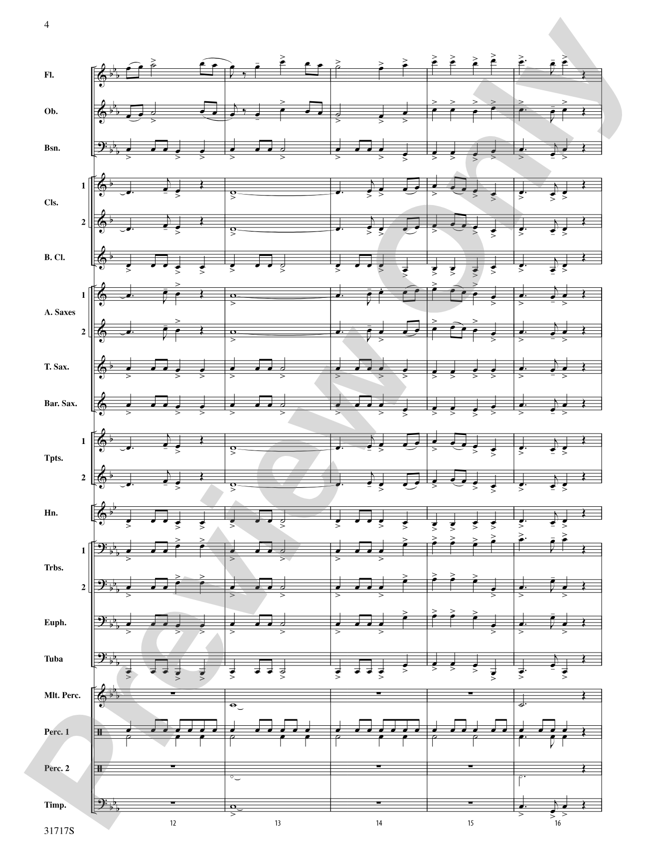 Space Journey: Concert Band Conductor Score & Parts