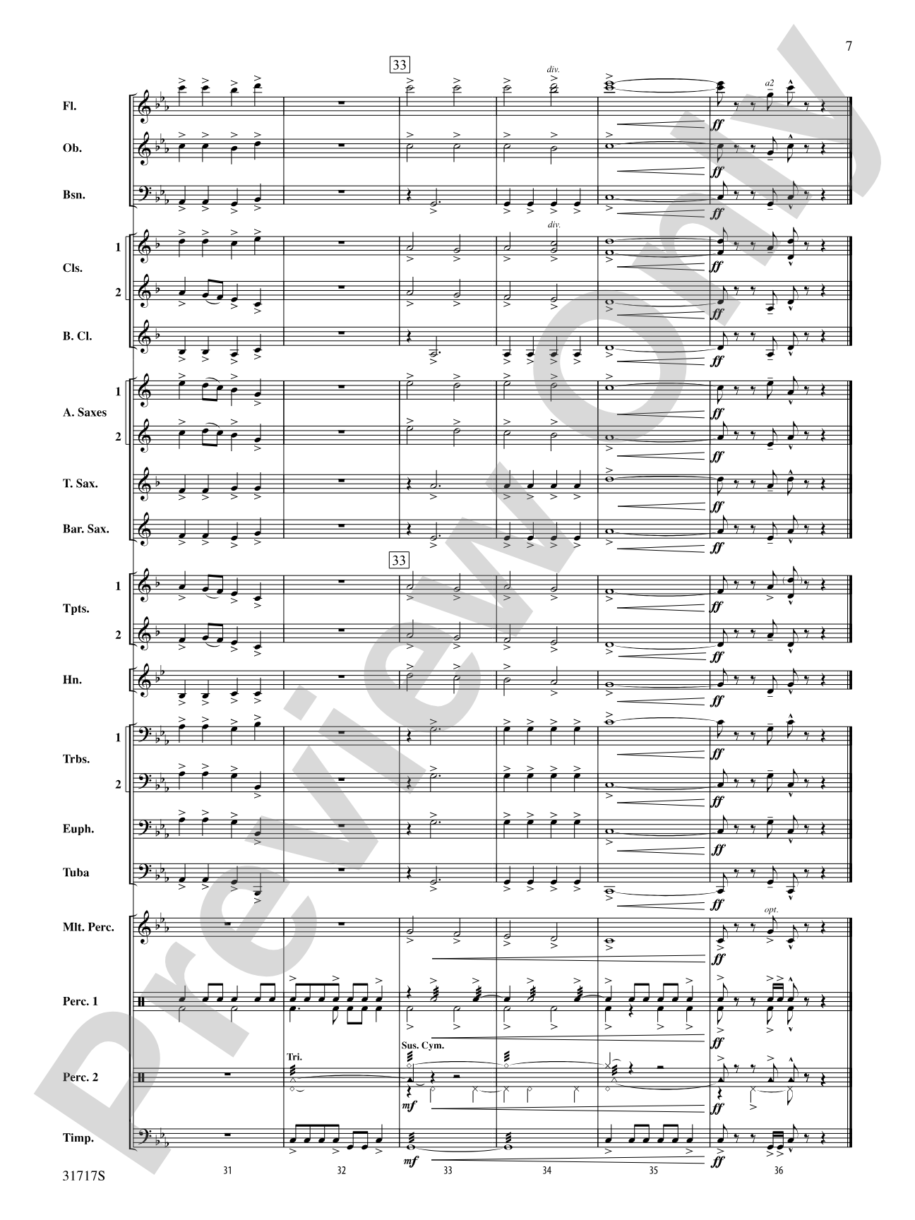 Space Journey: Concert Band Conductor Score & Parts