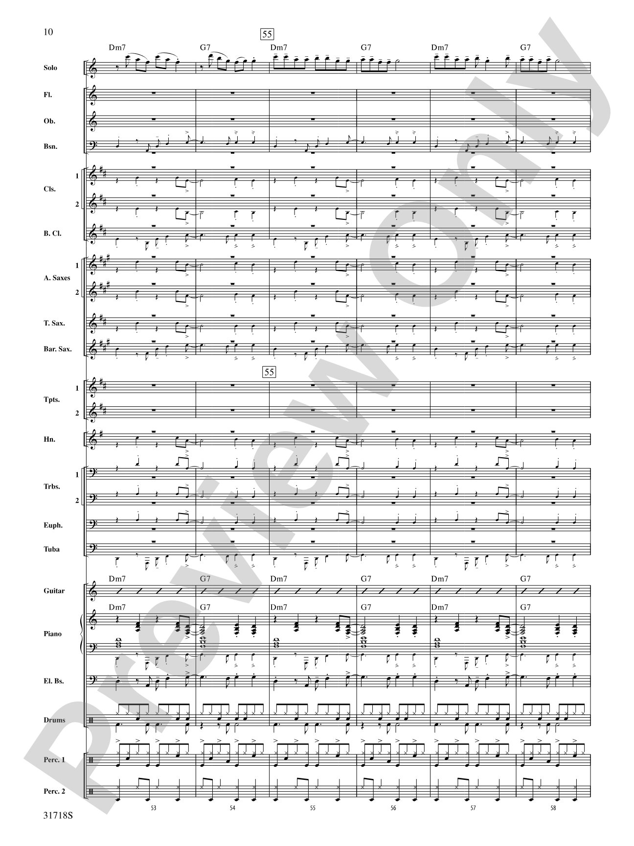 Señor Cadera (Mister Hip): Concert Band Conductor Score & Parts