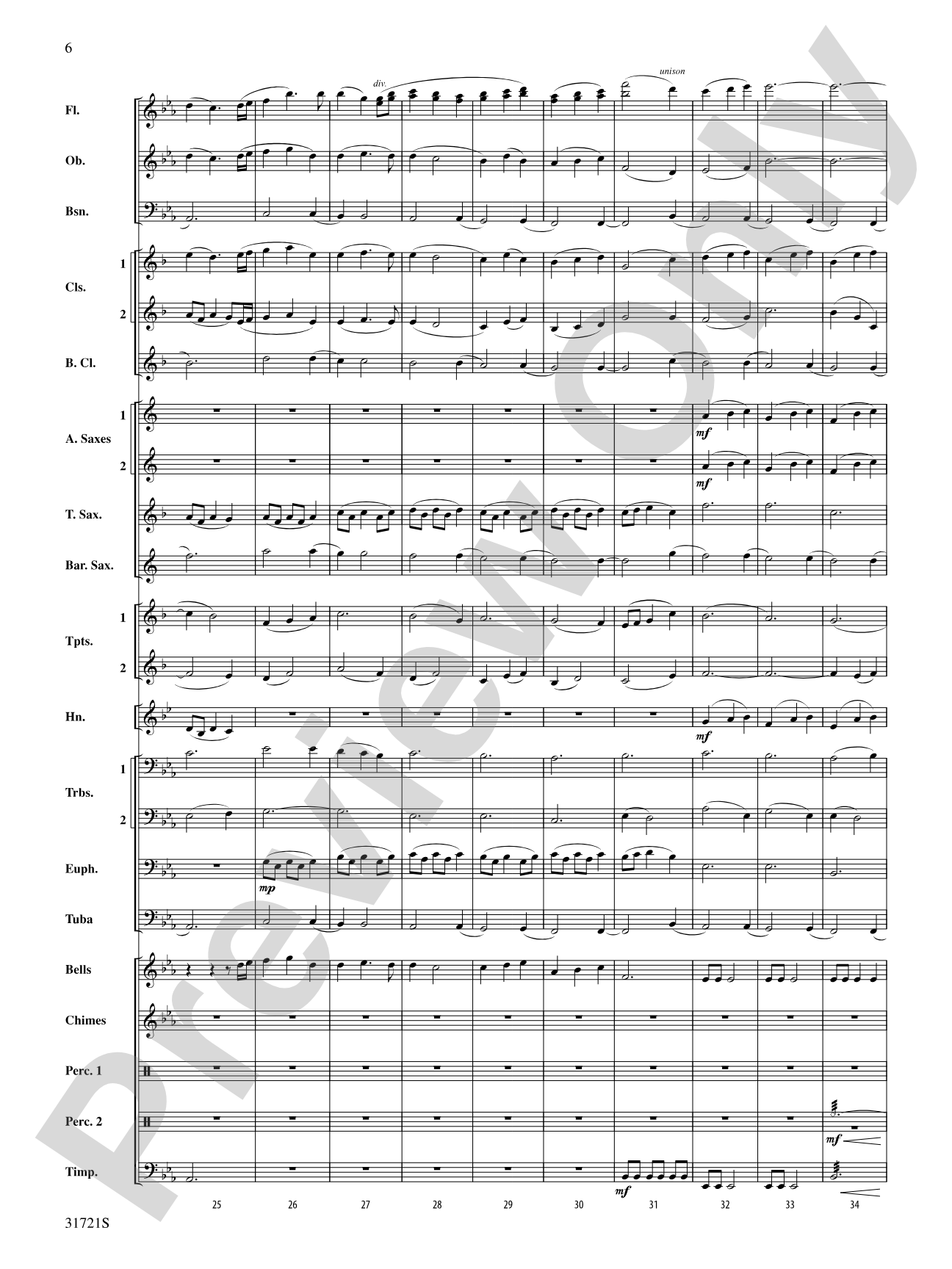 Autumn Hill: Concert Band Conductor Score & Parts
