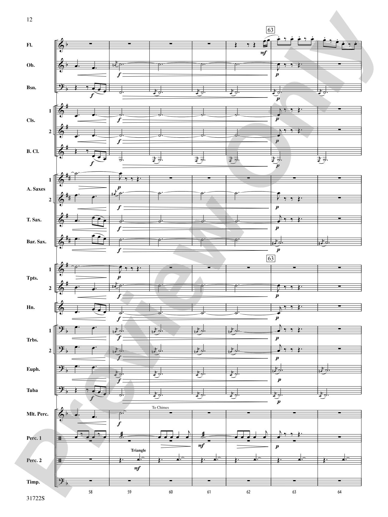 Canadian Folk Trilogy: Concert Band Conductor Score & Parts