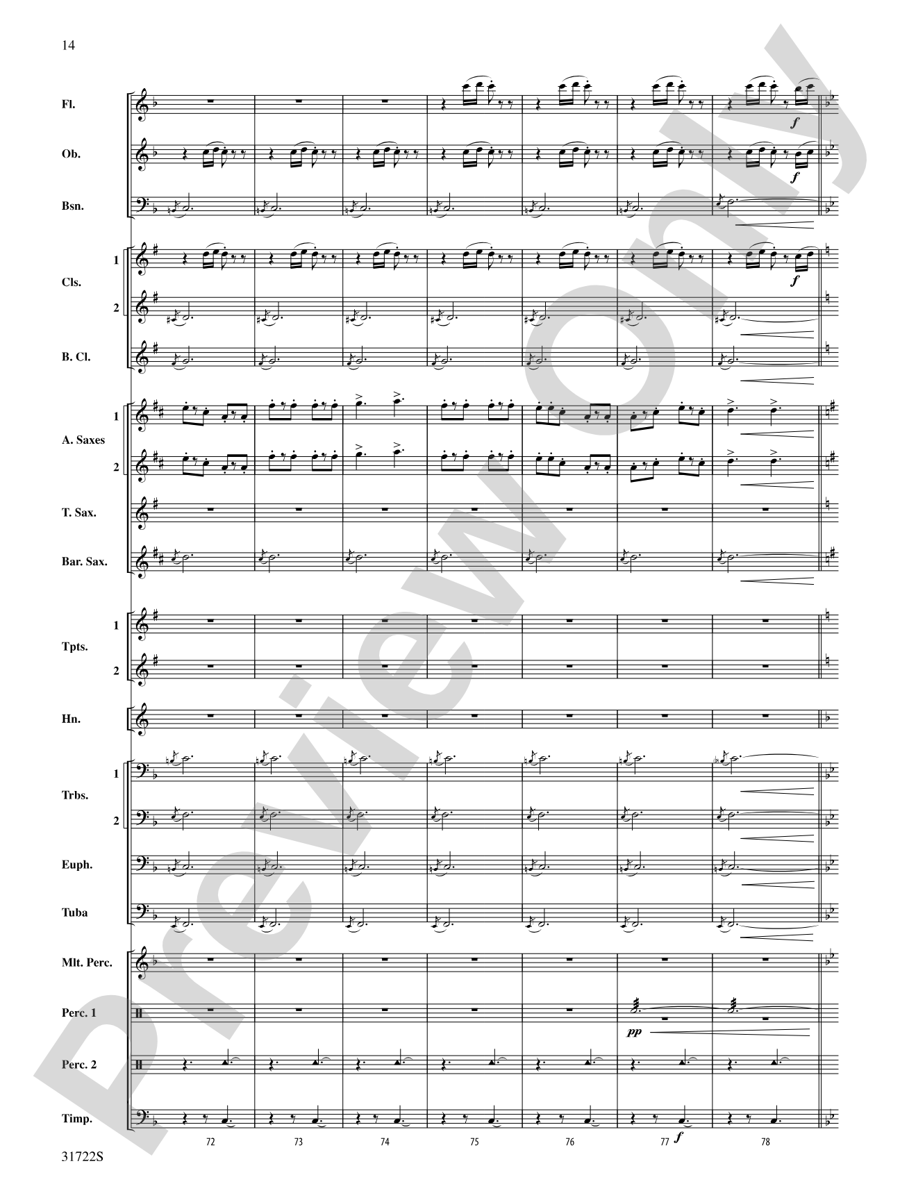 Canadian Folk Trilogy: Concert Band Conductor Score & Parts