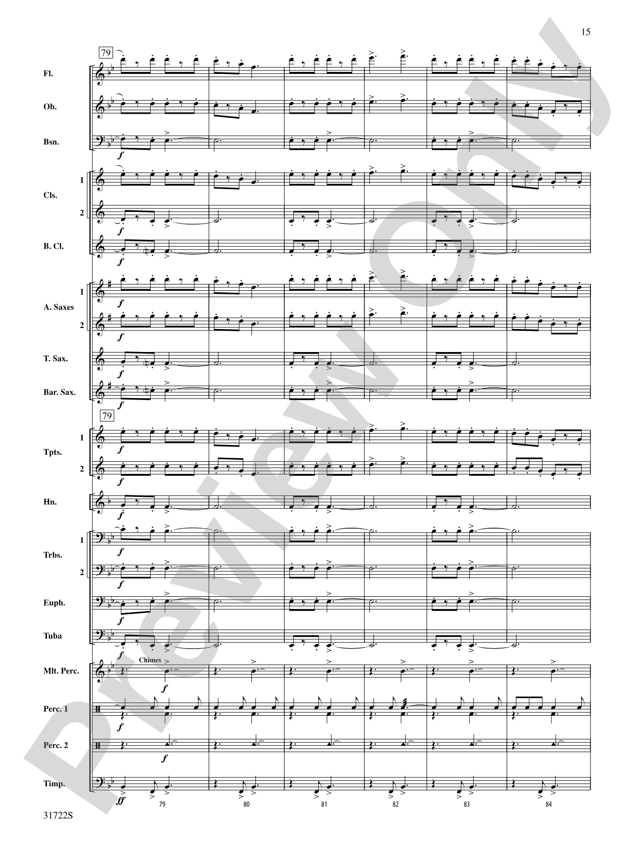 Canadian Folk Trilogy: Concert Band Conductor Score & Parts