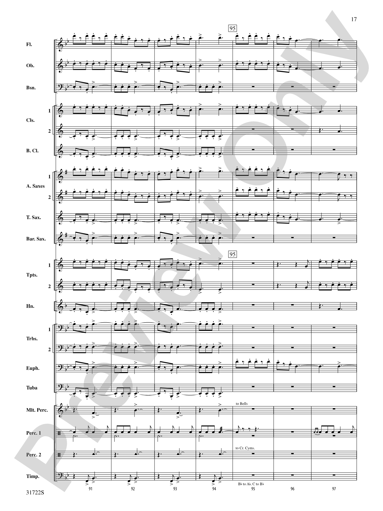 Canadian Folk Trilogy: Concert Band Conductor Score & Parts