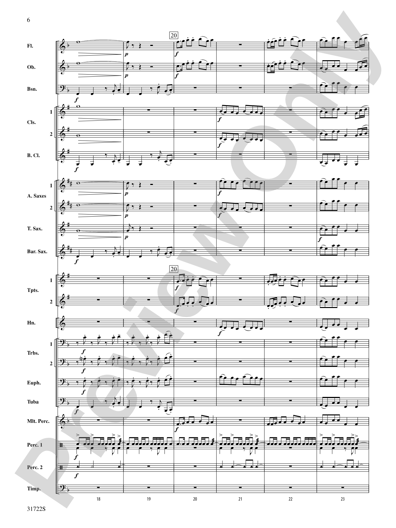 Canadian Folk Trilogy: Concert Band Conductor Score & Parts