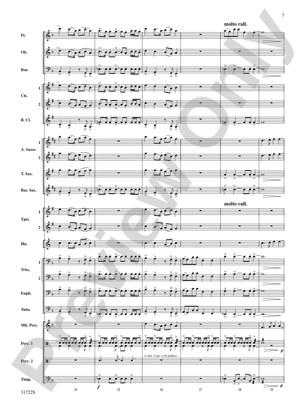 Canadian Folk Trilogy: Concert Band Conductor Score & Parts
