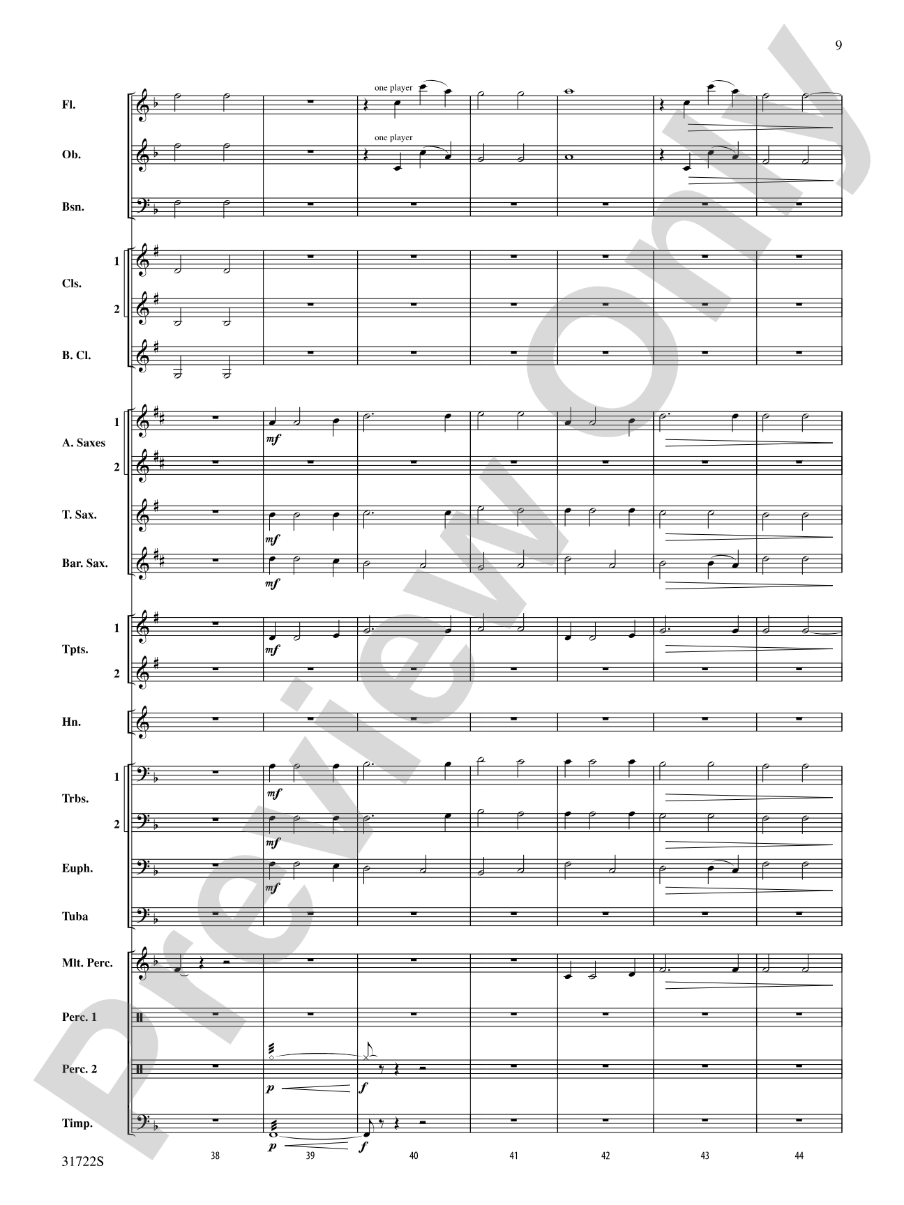Canadian Folk Trilogy: Concert Band Conductor Score & Parts