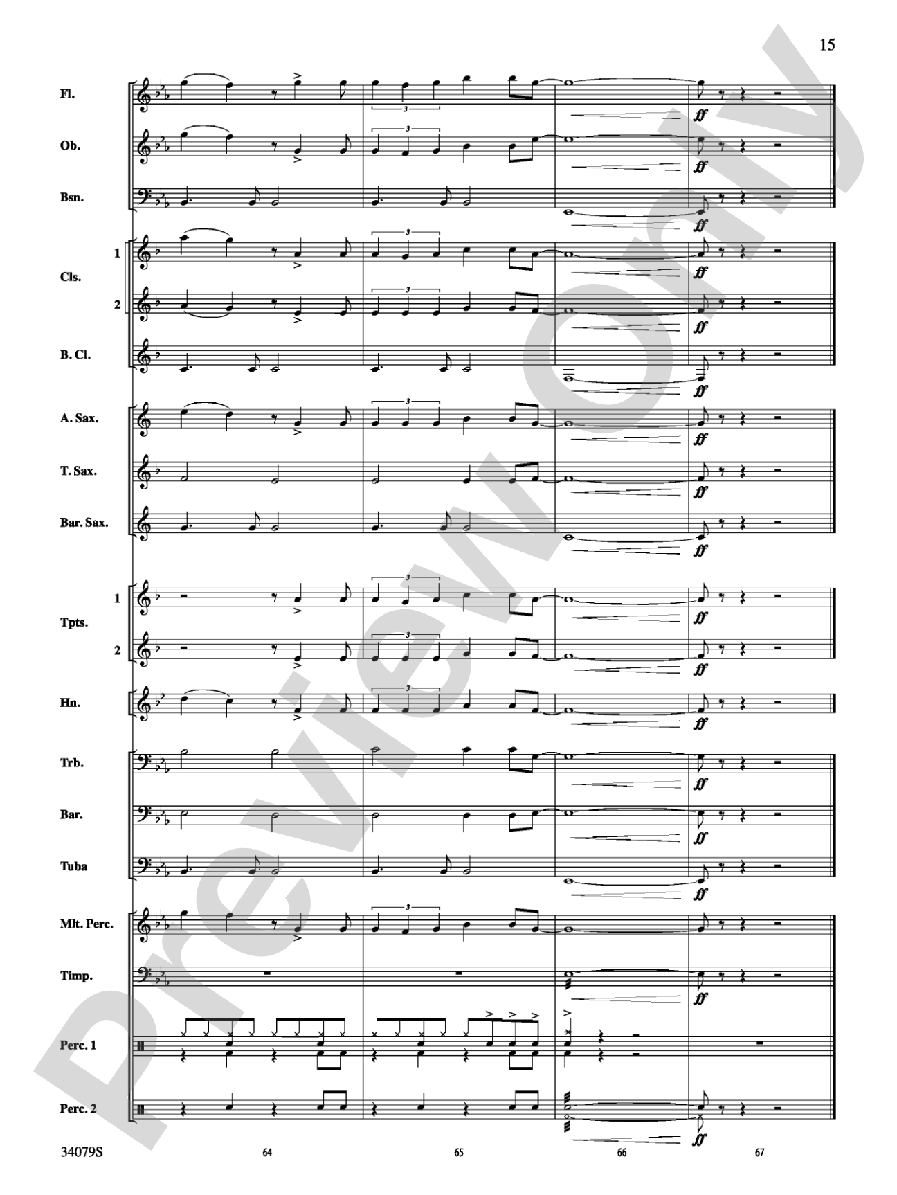 Animal: Concert Band Conductor Score & Parts