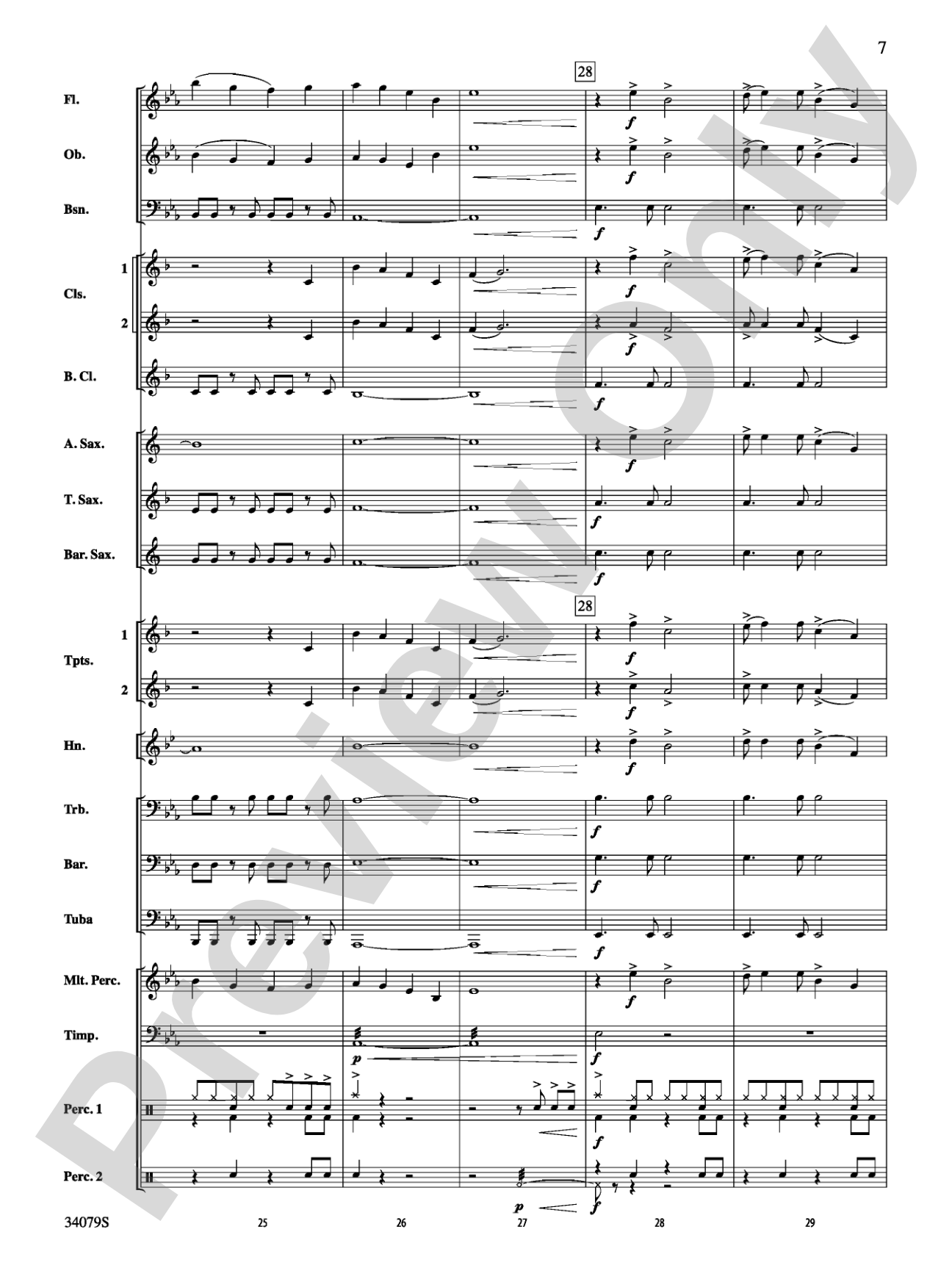 Animal: Concert Band Conductor Score & Parts