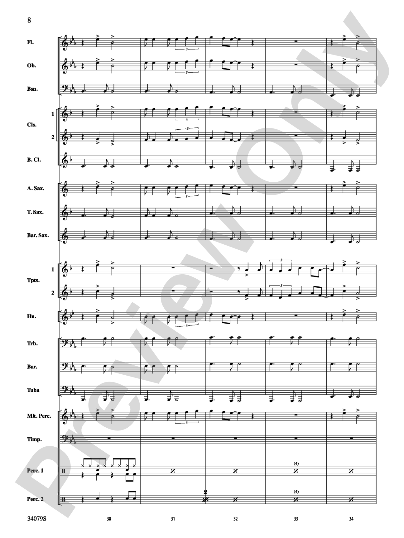 Animal: Concert Band Conductor Score & Parts