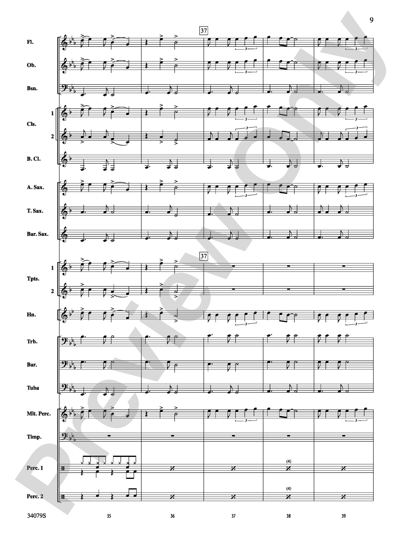 Animal: Concert Band Conductor Score & Parts