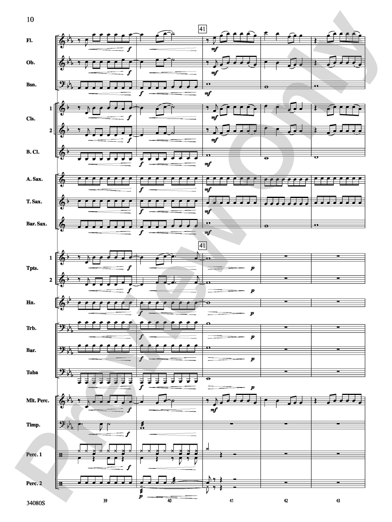 Kissin' U: Concert Band Conductor Score & Parts