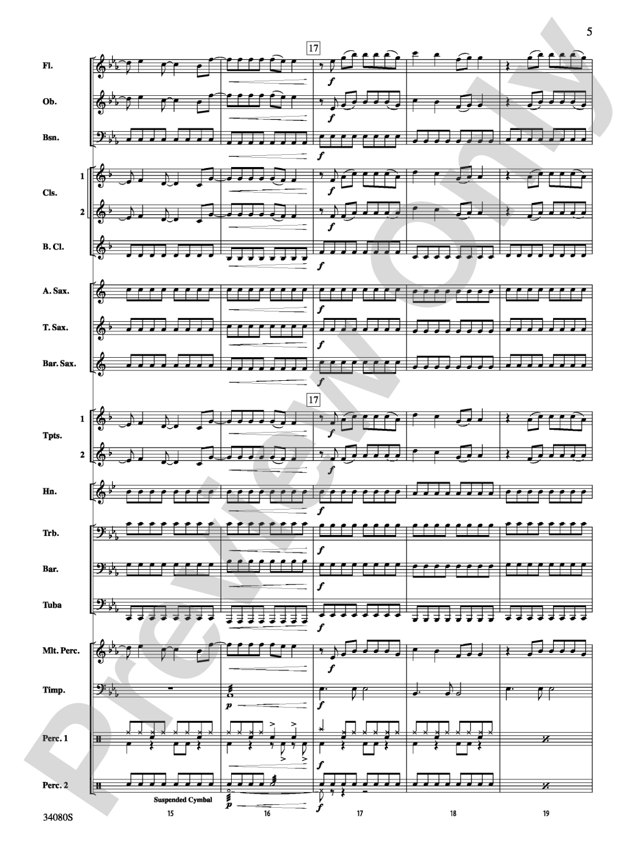 Kissin' U: Concert Band Conductor Score & Parts