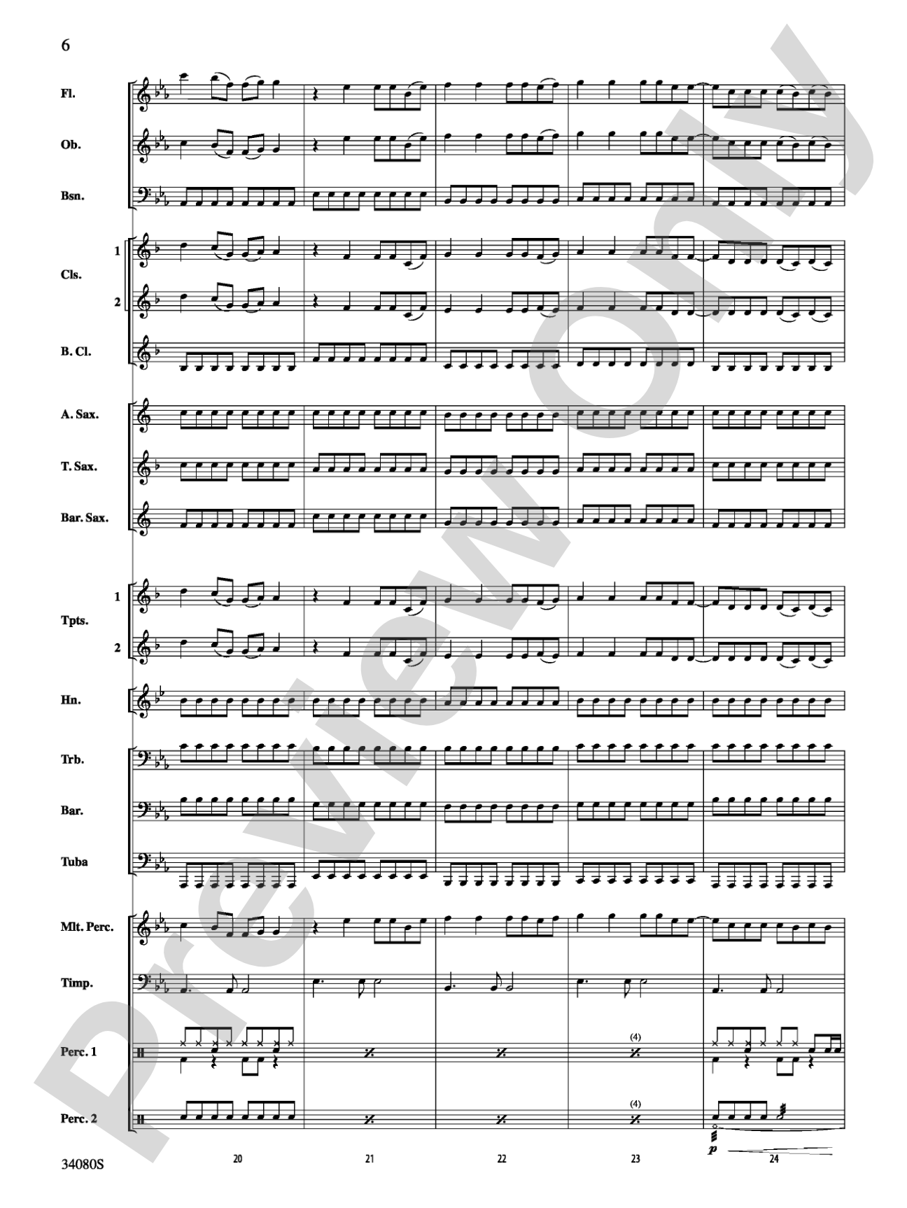 Kissin' U: Concert Band Conductor Score & Parts