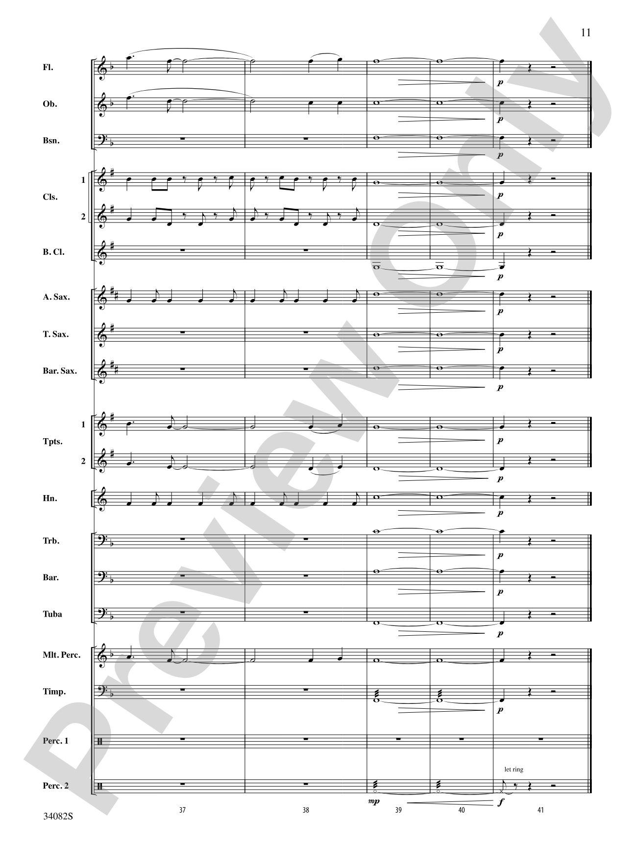 Just the Way You Are (Amazing): Concert Band Conductor Score & Parts