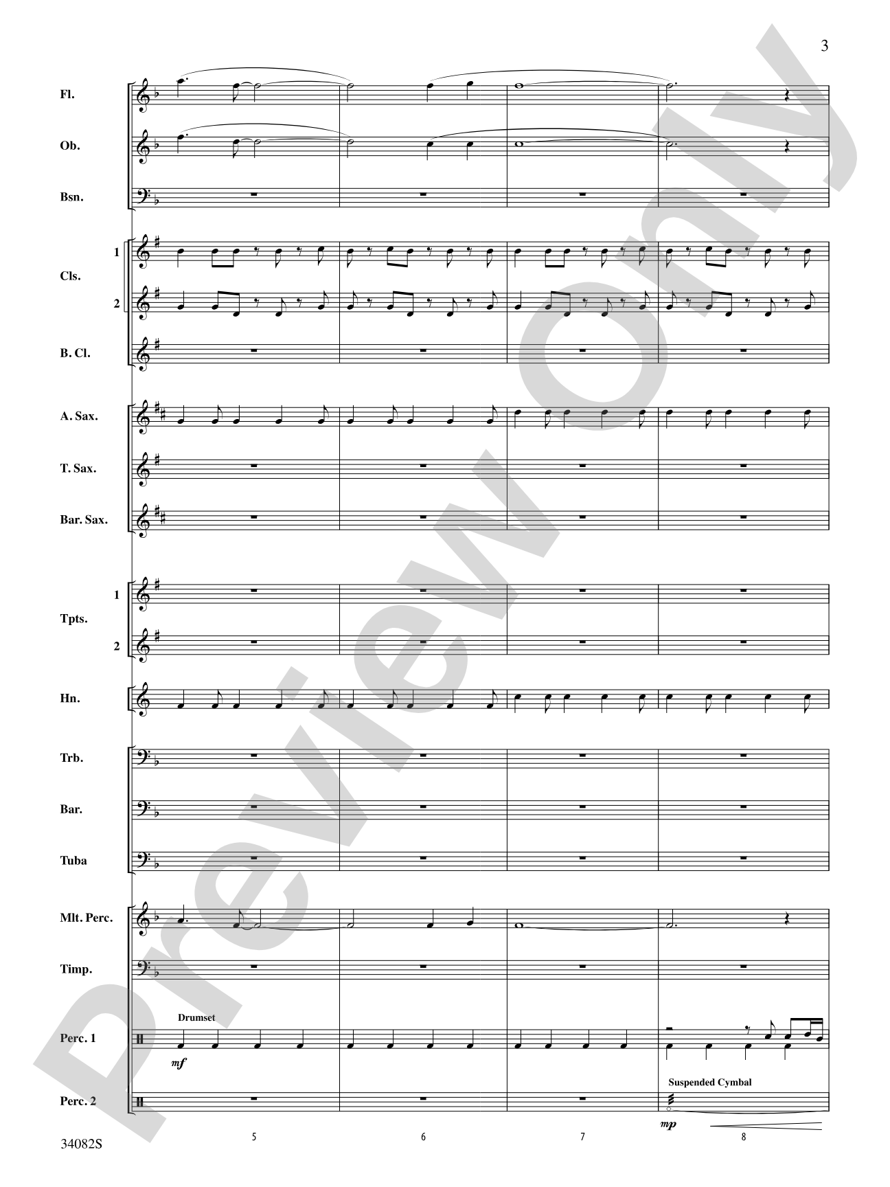 Just the Way You Are (Amazing): Concert Band Conductor Score & Parts