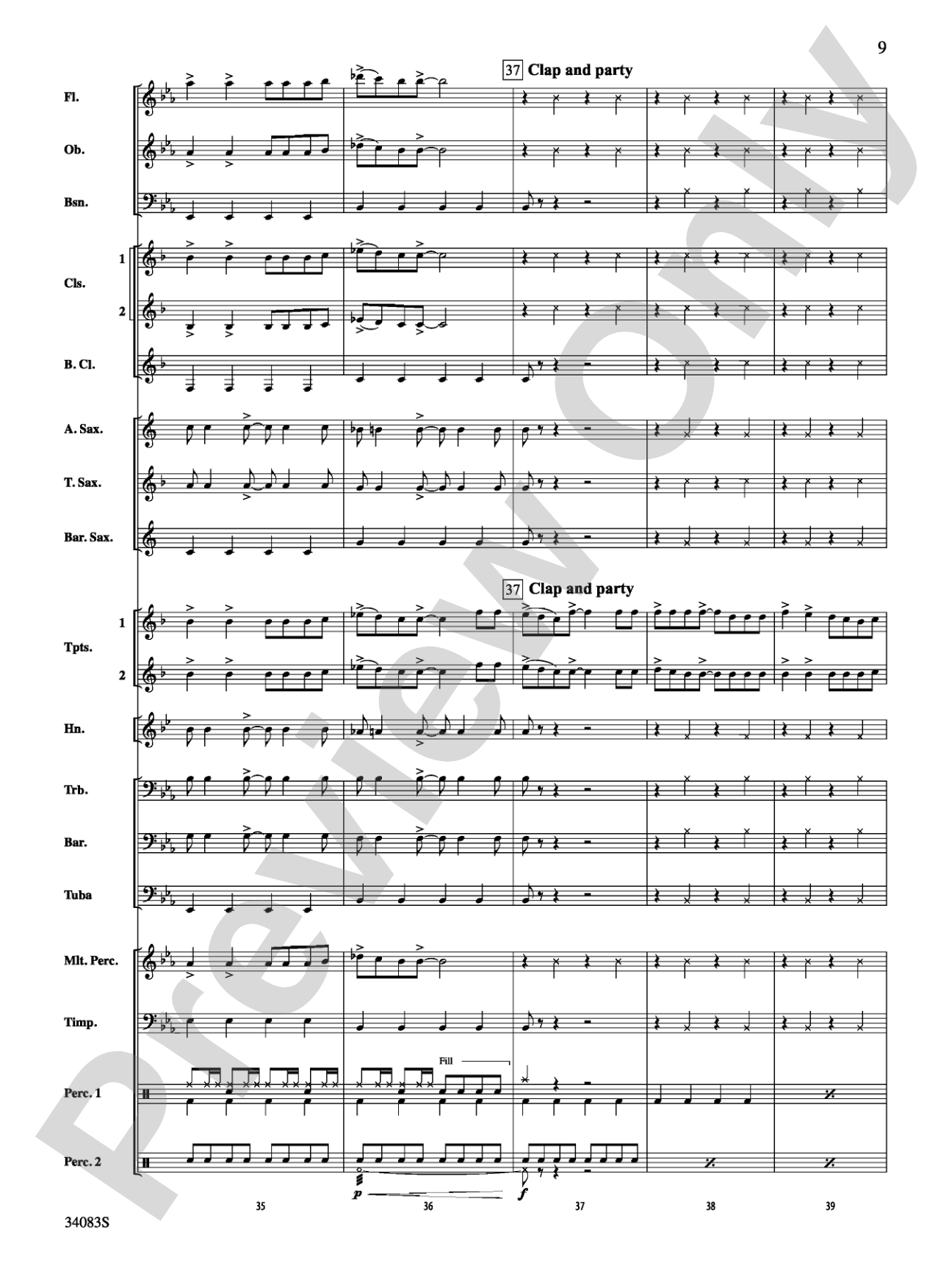 Born This Way: Concert Band Conductor Score & Parts