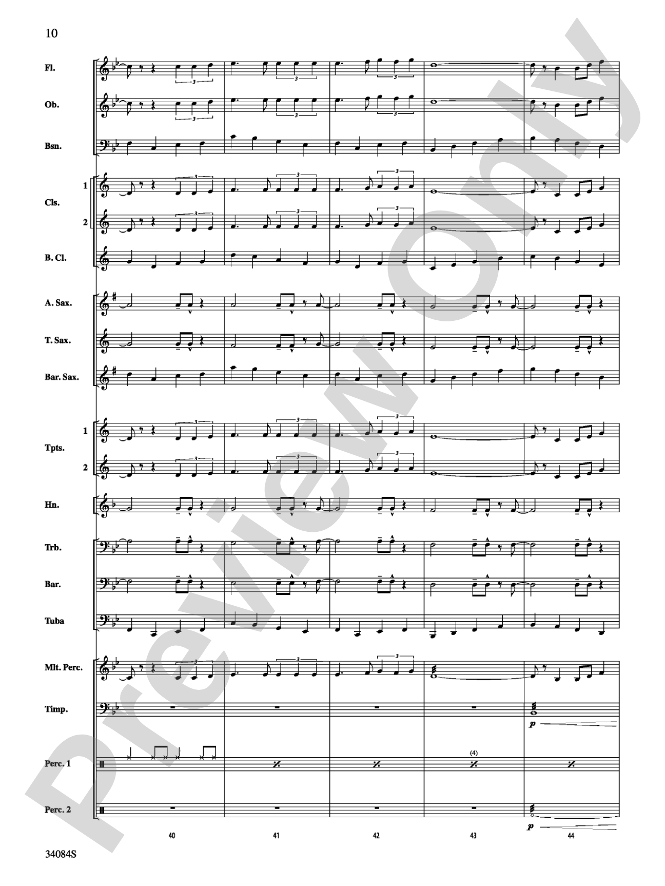 I Gotta Be Me: Concert Band Conductor Score & Parts