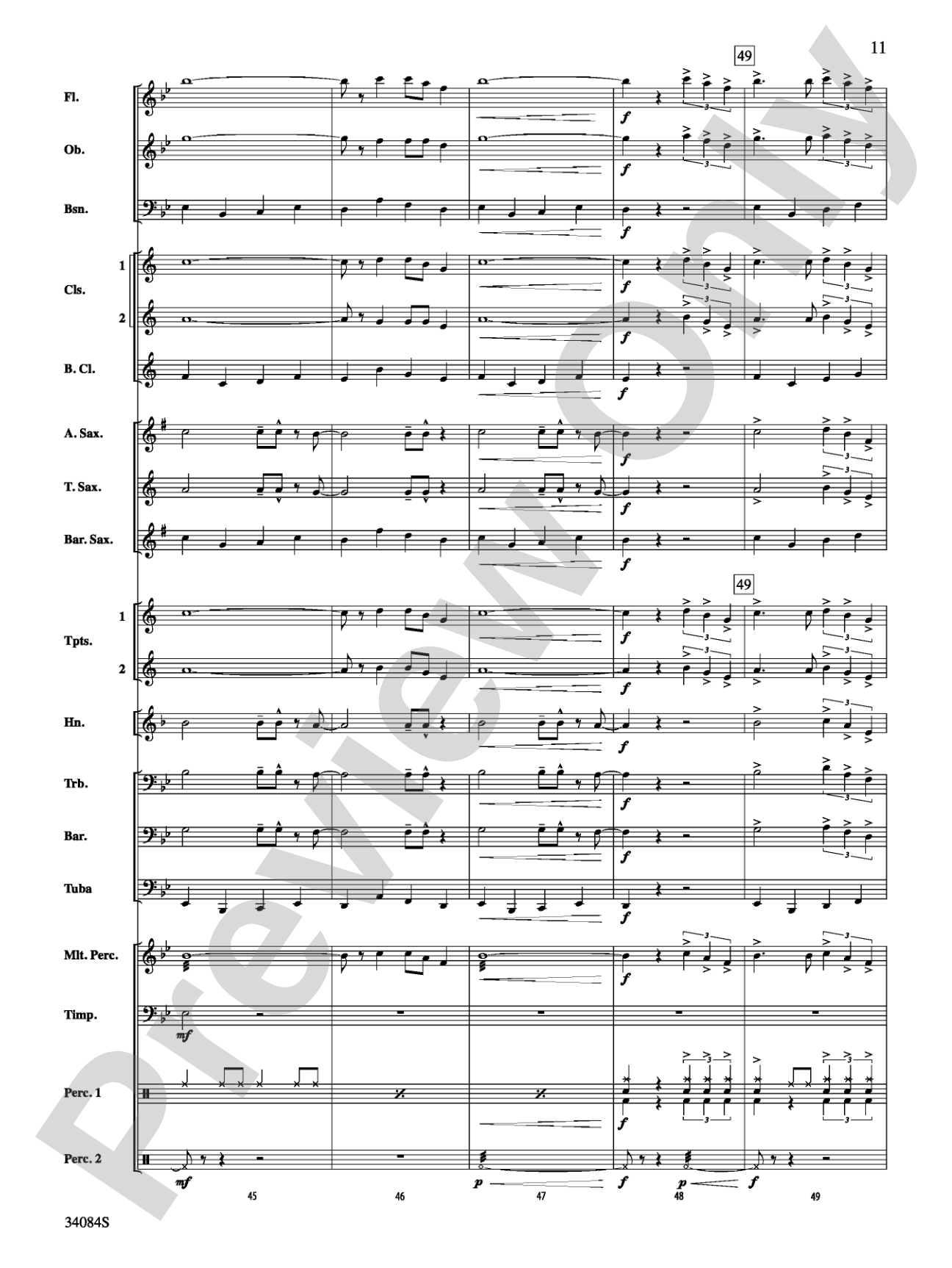 I Gotta Be Me: Concert Band Conductor Score & Parts