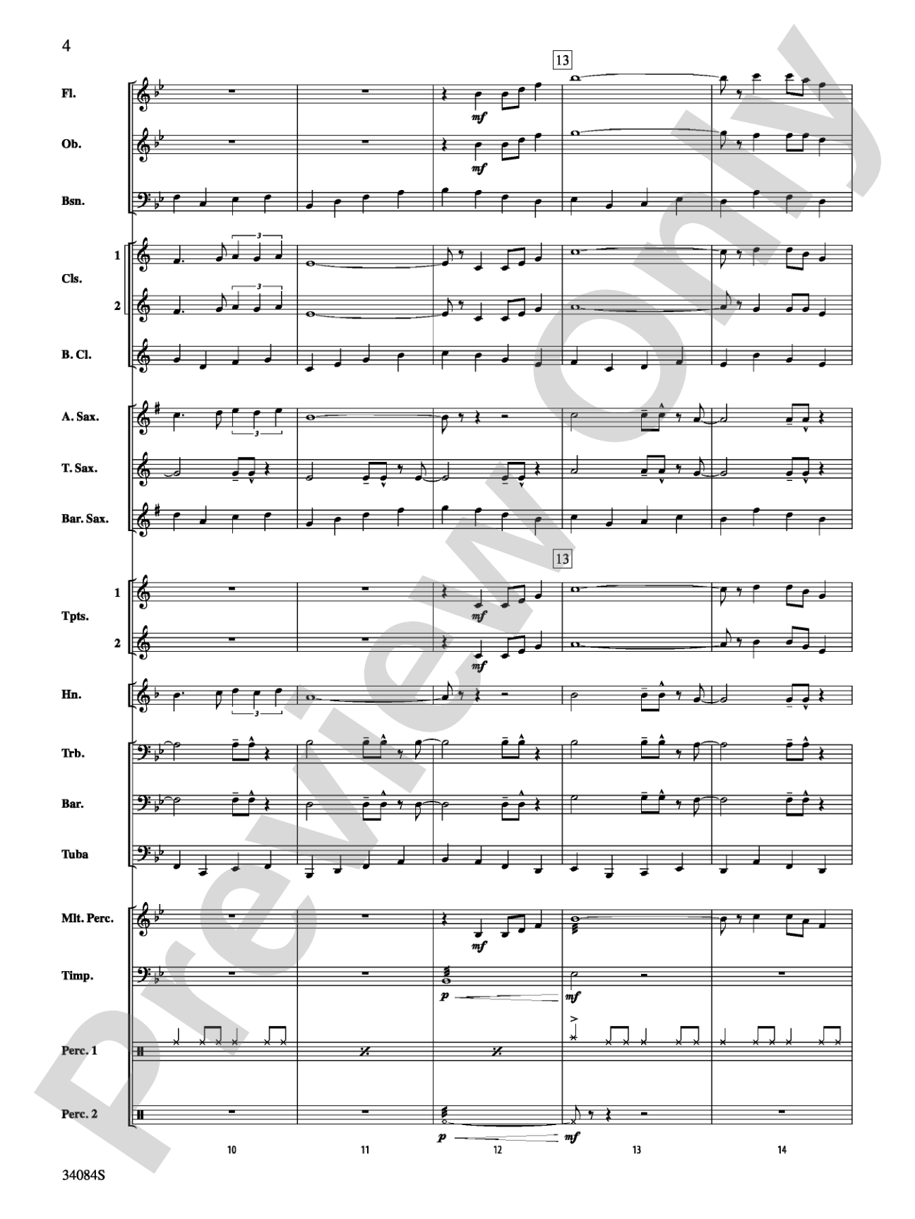 I Gotta Be Me: Concert Band Conductor Score & Parts