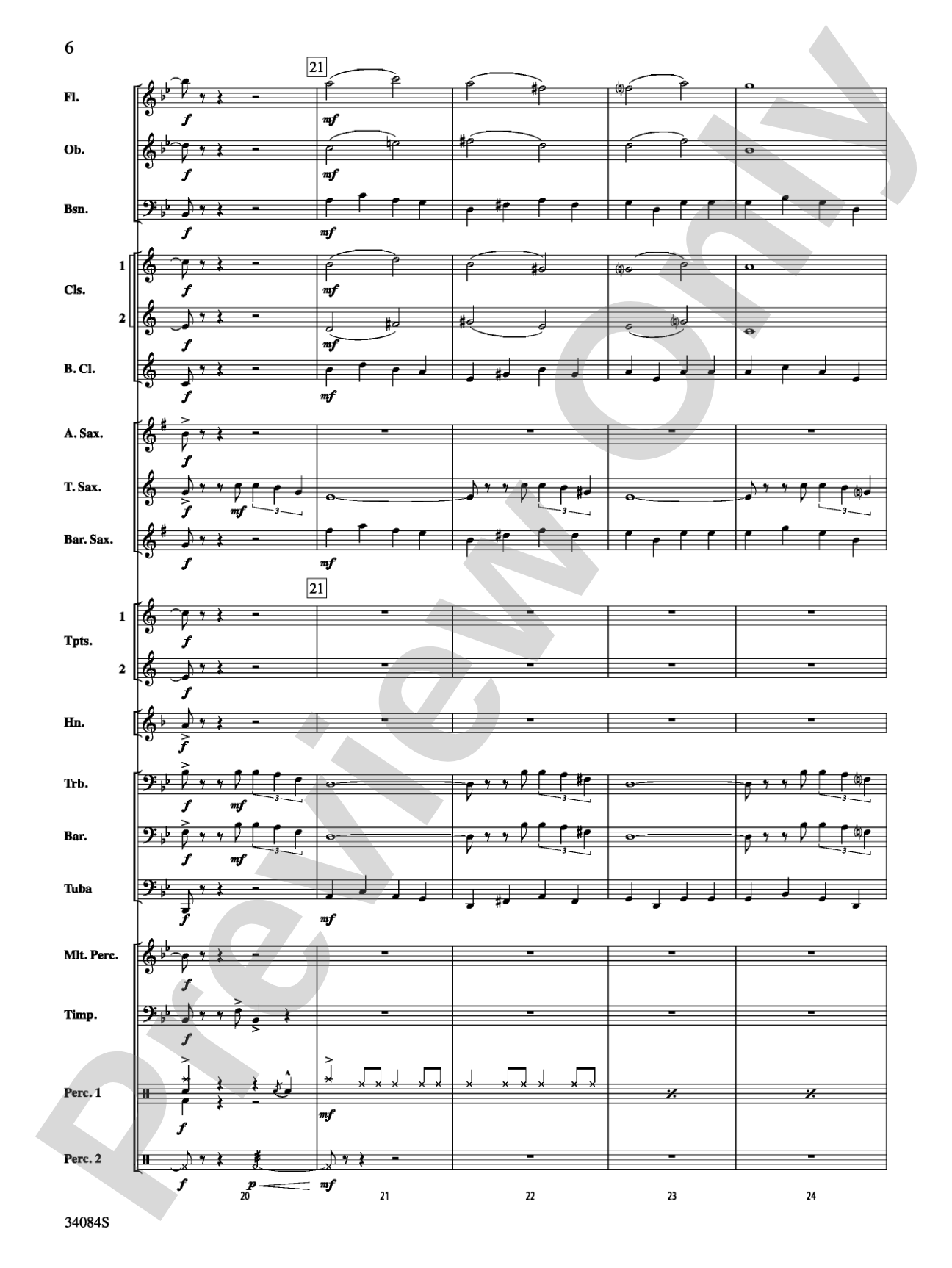 I Gotta Be Me: Concert Band Conductor Score & Parts