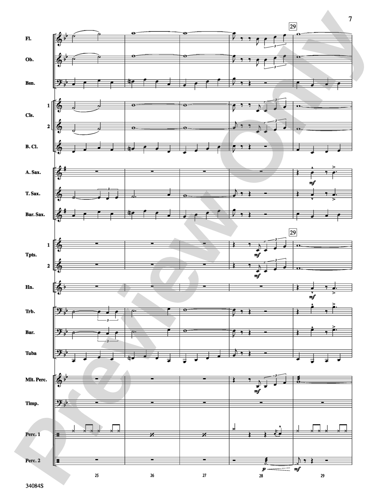 I Gotta Be Me: Concert Band Conductor Score & Parts