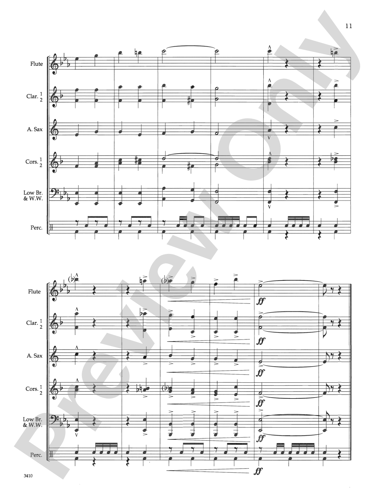 The Challenger: Concert Band Conductor Score & Parts