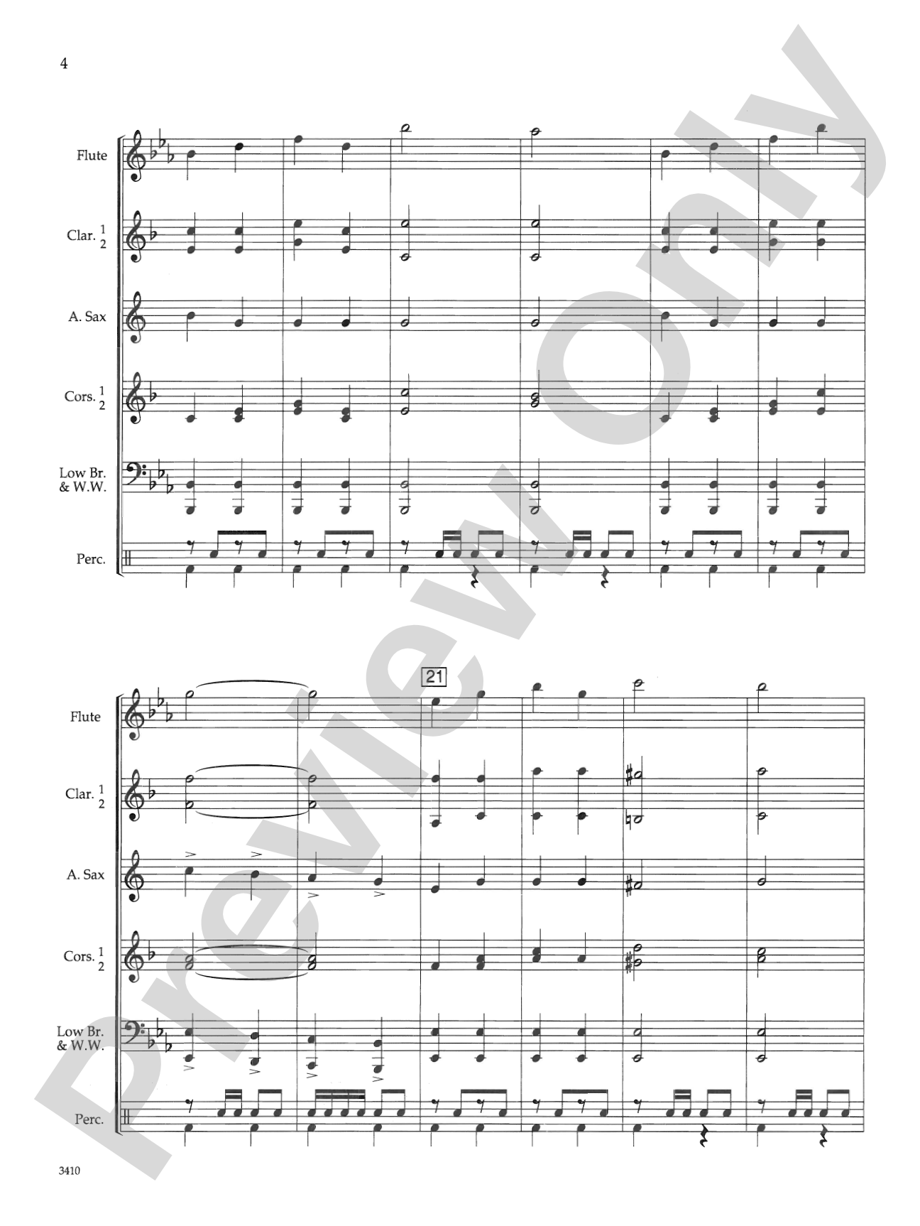 The Challenger: Concert Band Conductor Score & Parts