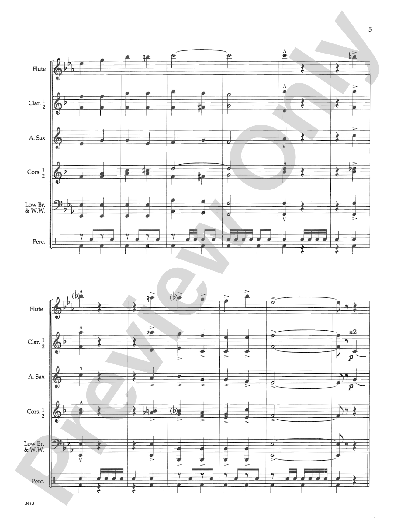 The Challenger: Concert Band Conductor Score & Parts