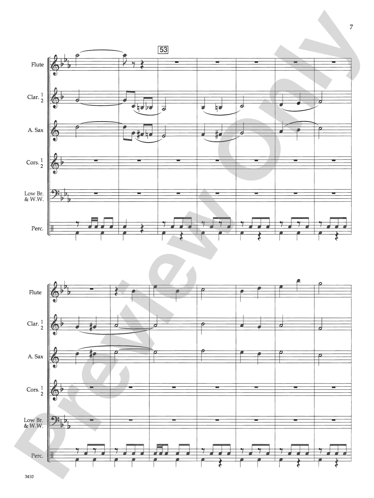 The Challenger: Concert Band Conductor Score & Parts