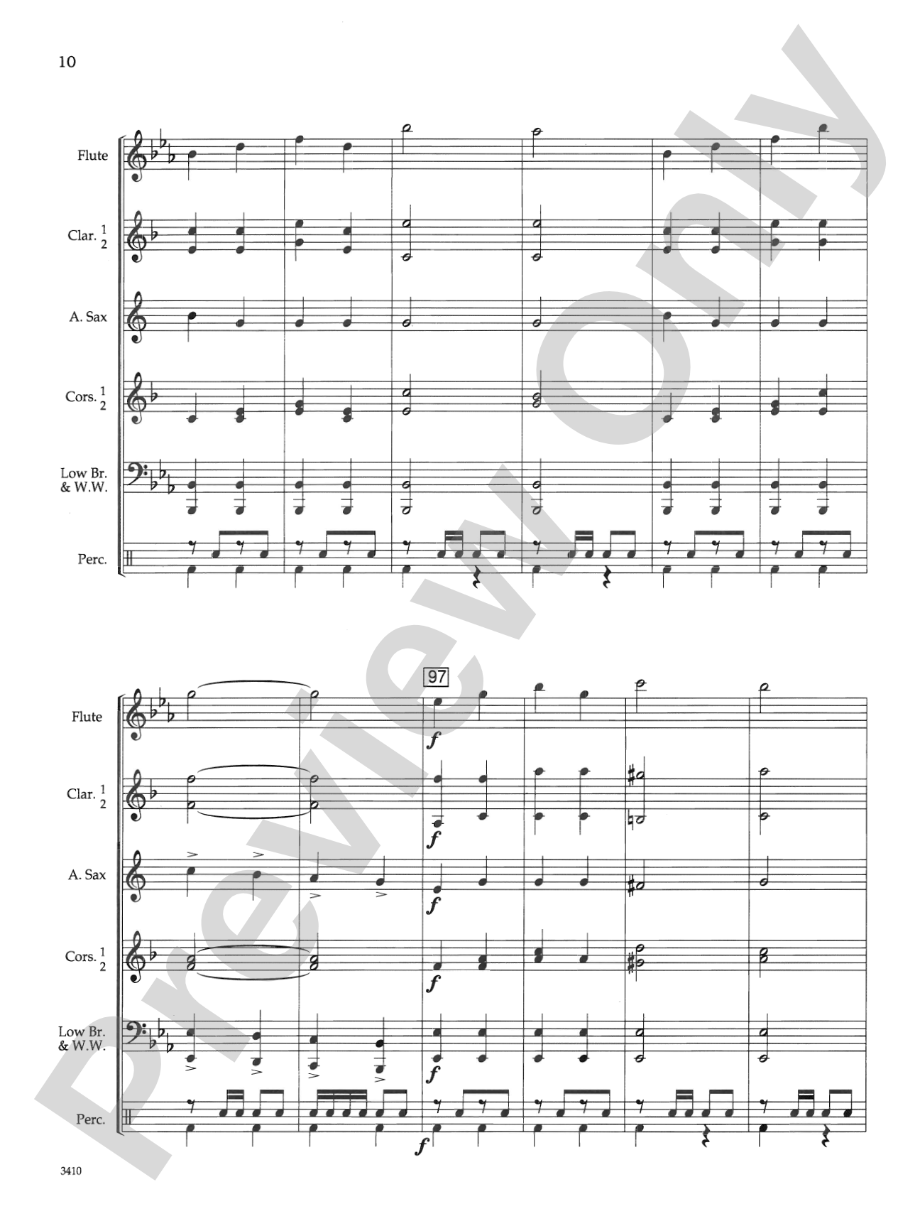 The Challenger: Concert Band Conductor Score & Parts