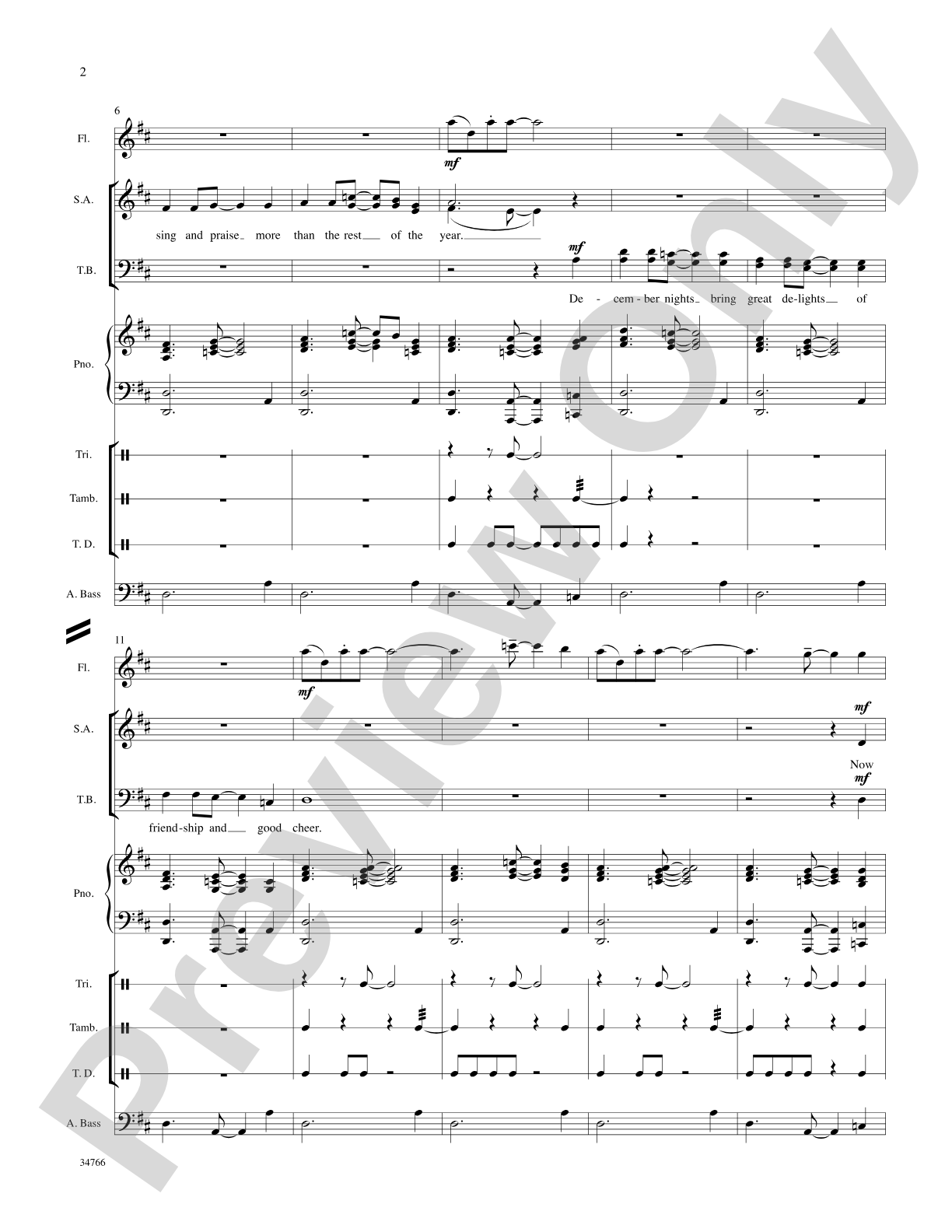 May the Season Never End: Choral SoundPax
