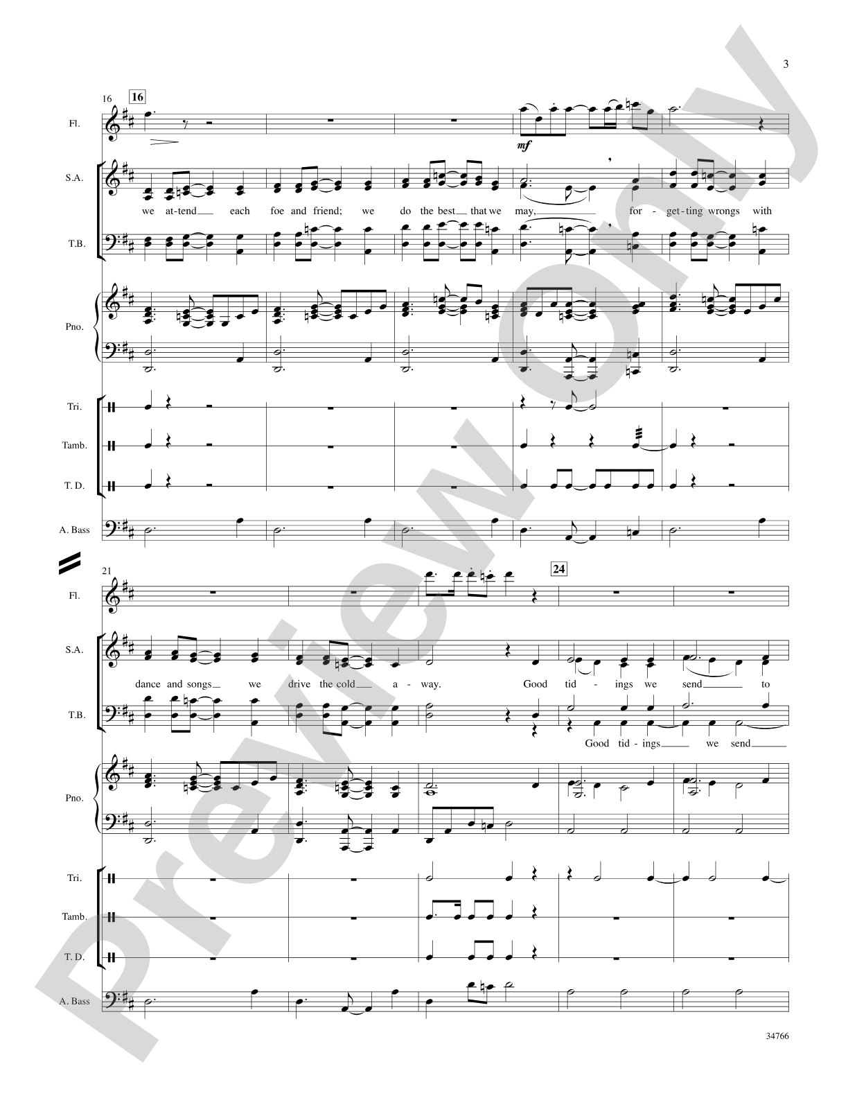 May the Season Never End: Choral SoundPax