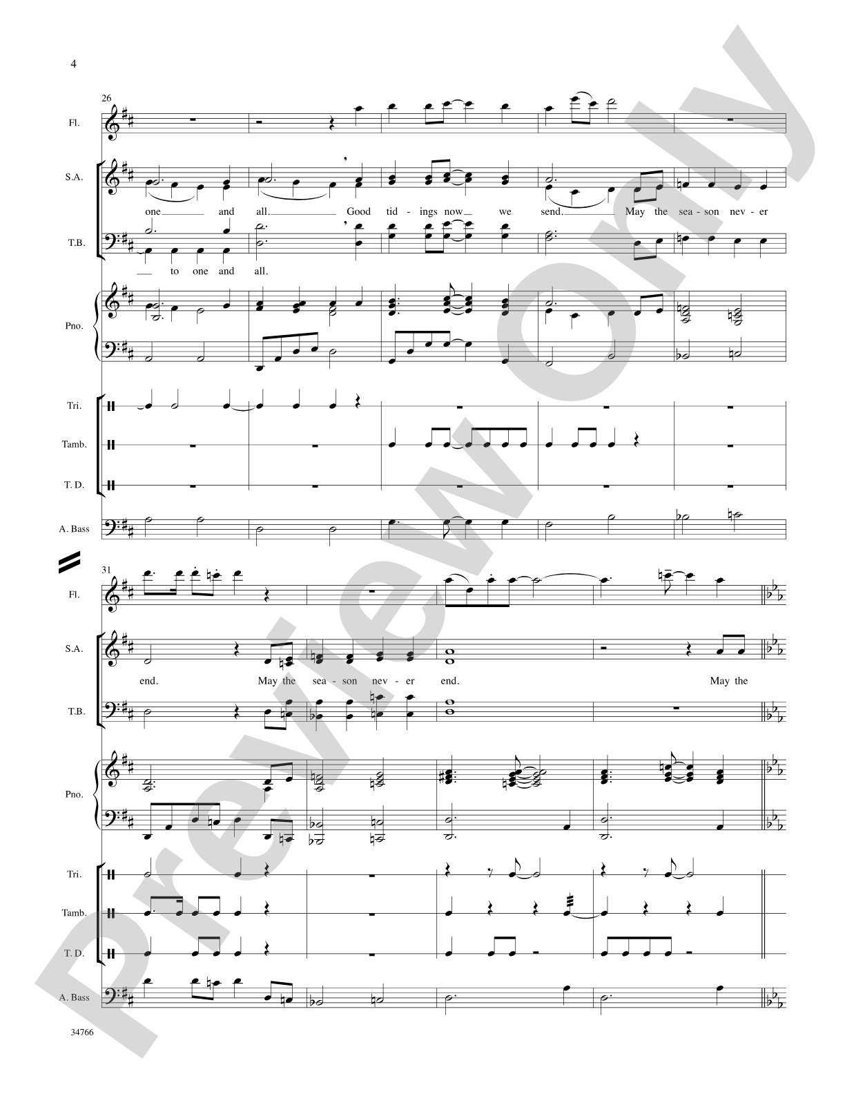 May the Season Never End: Choral SoundPax