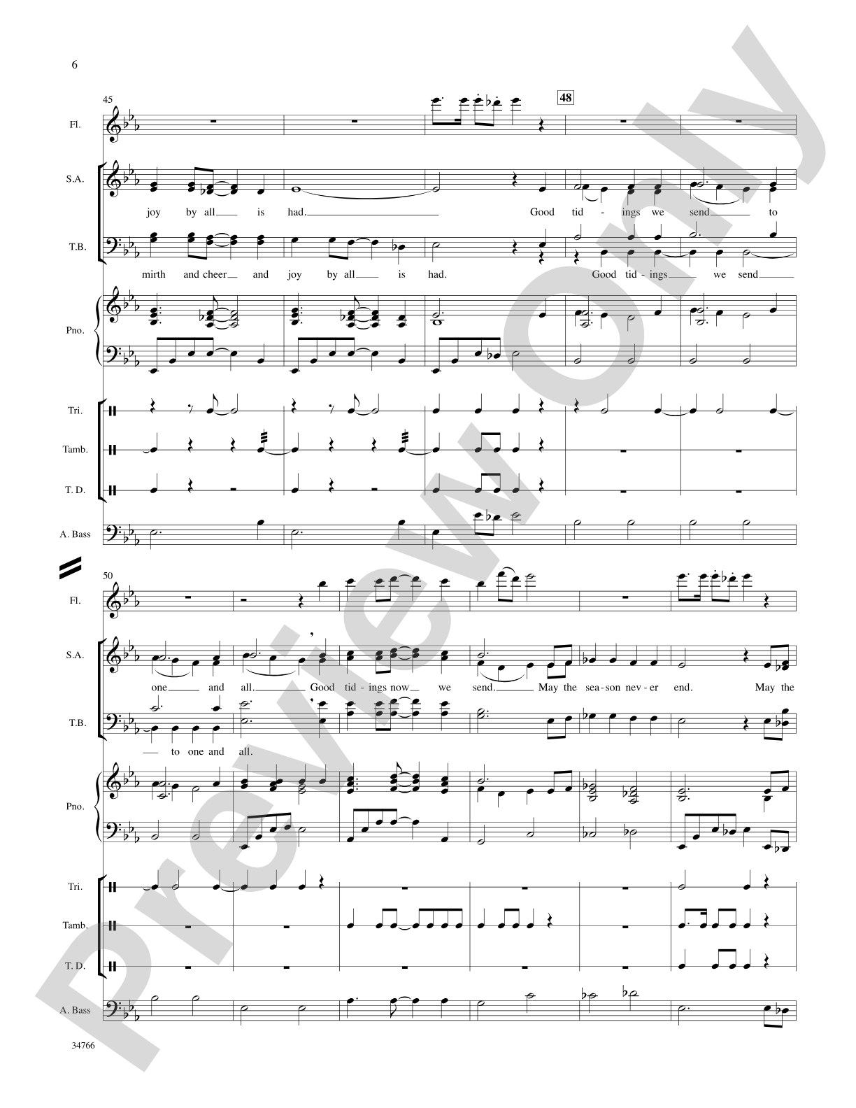 May the Season Never End: Choral SoundPax