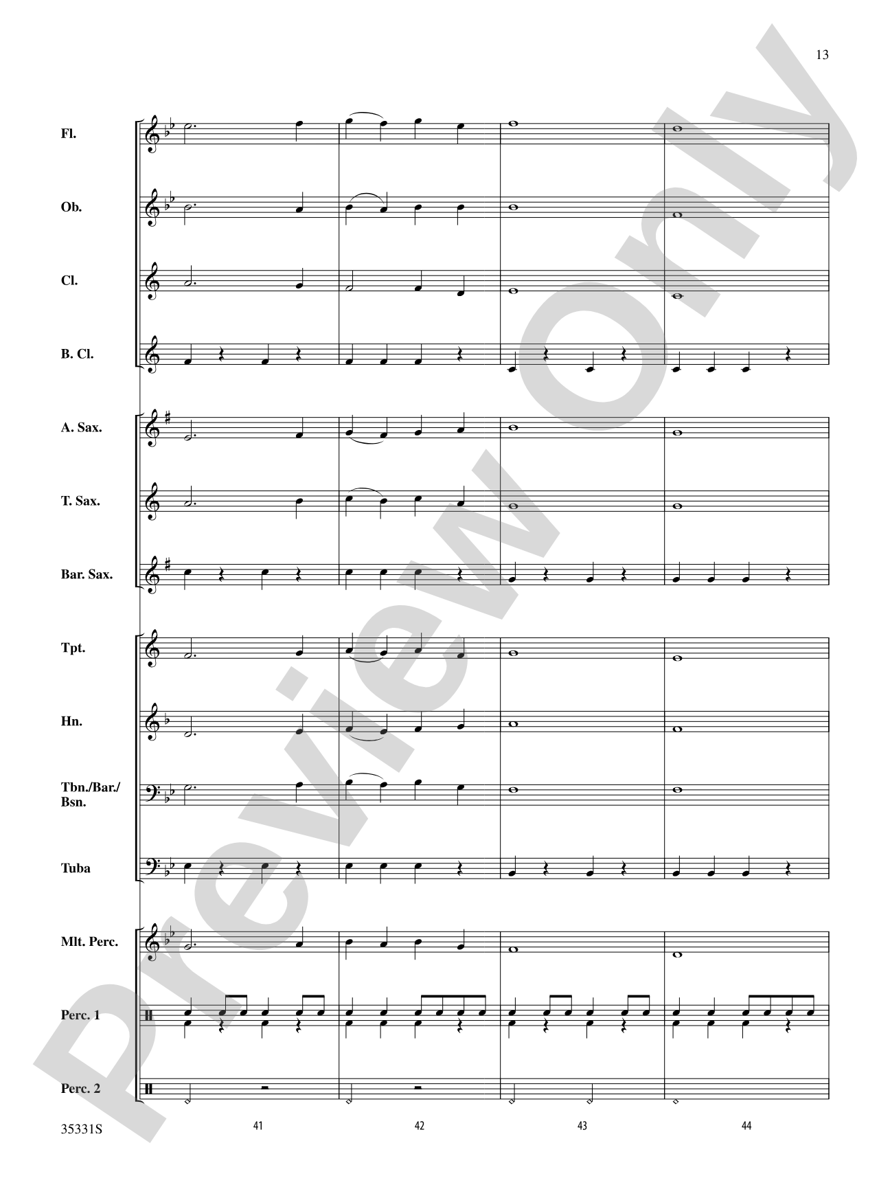 Marching On: Concert Band Conductor Score & Parts