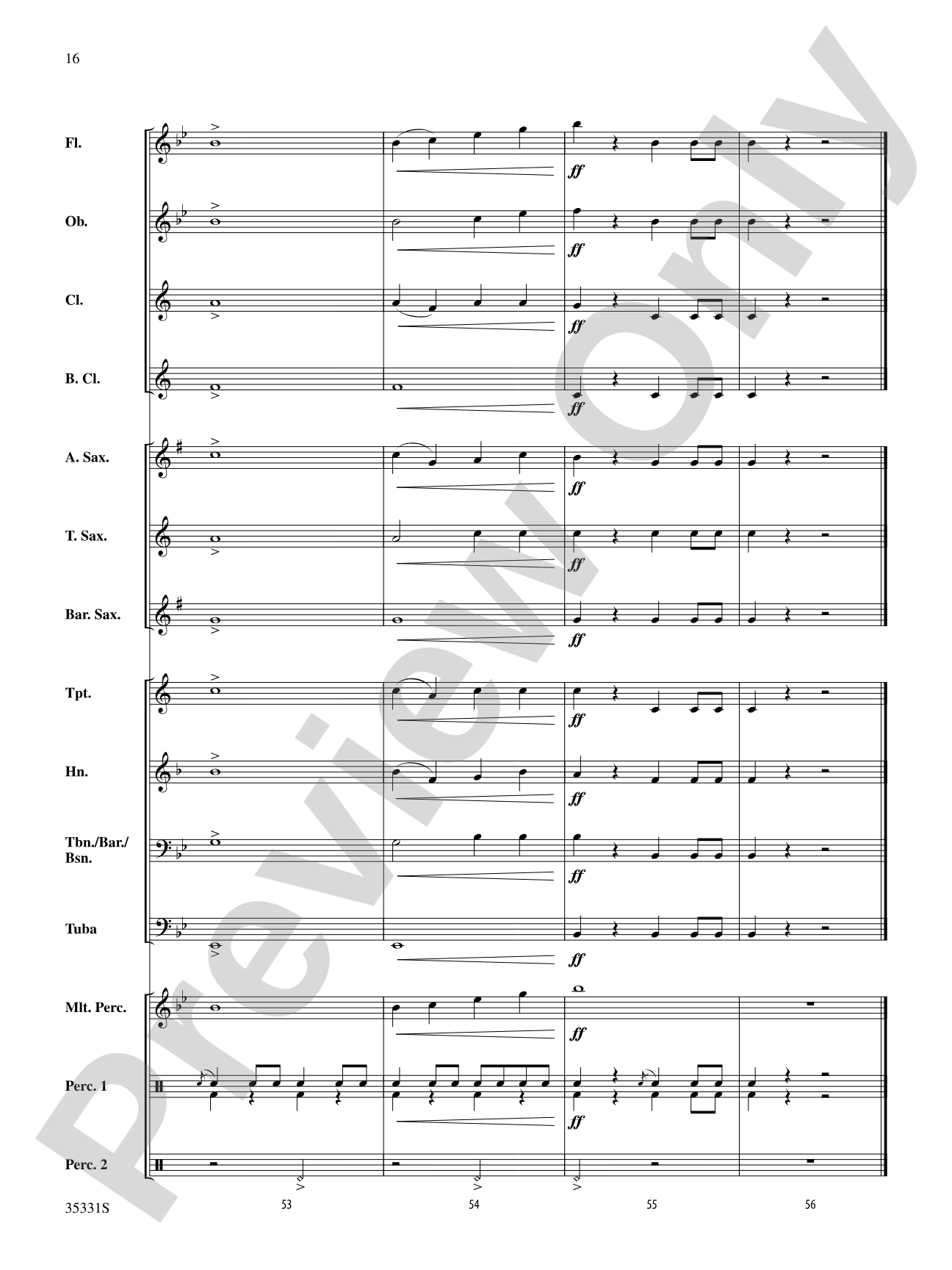 Marching On: Concert Band Conductor Score & Parts