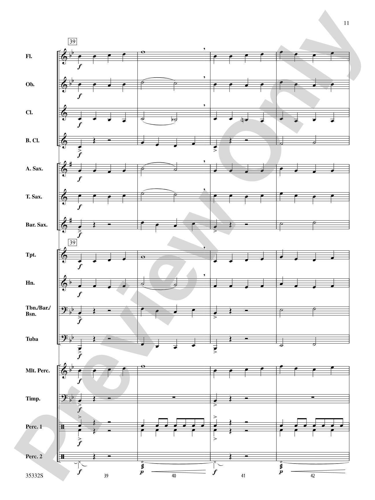 Holiday Fanfare: Concert Band Conductor Score & Parts