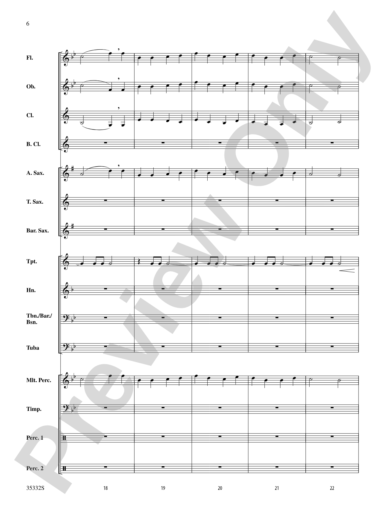Holiday Fanfare: Concert Band Conductor Score & Parts
