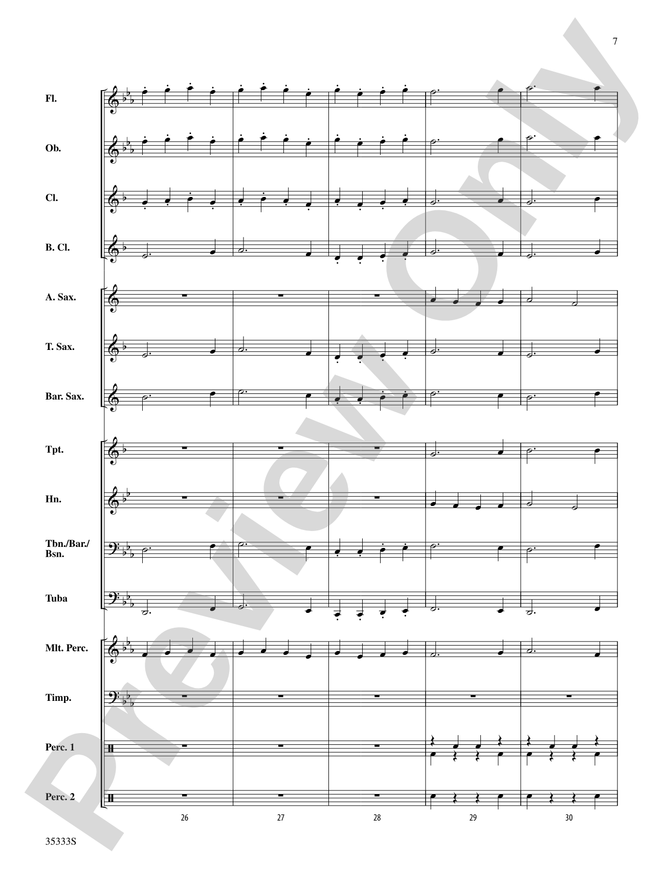 Armada: Concert Band Conductor Score & Parts