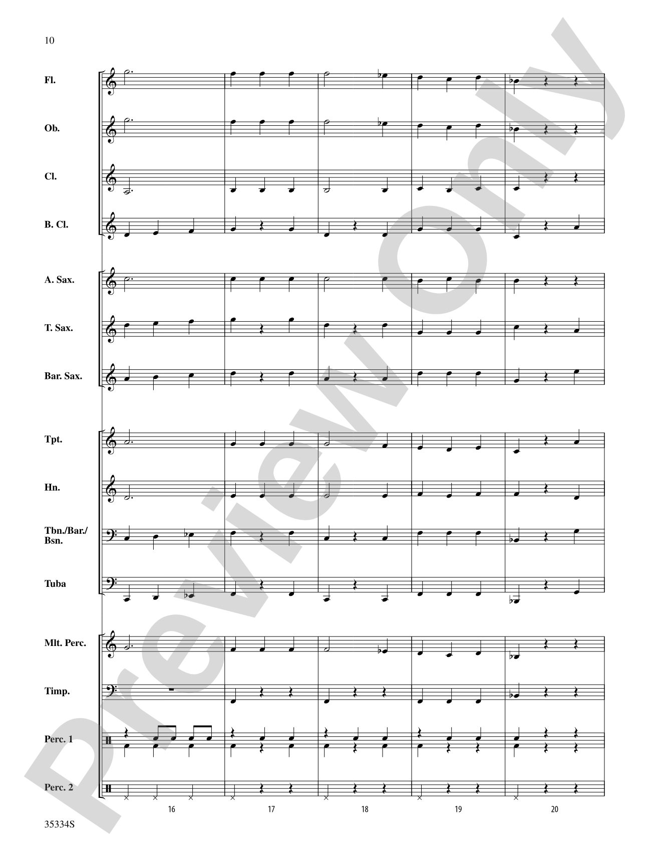 Belwin Very Beginning Band Kit #7: Concert Band Conductor Score & Parts