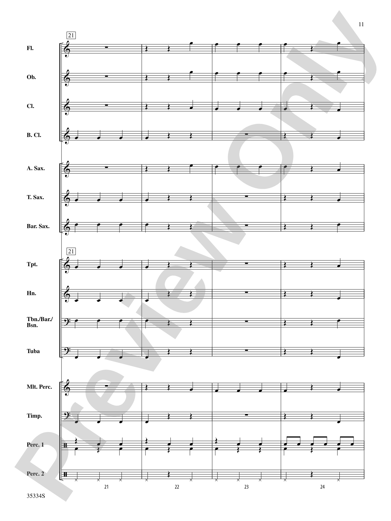 Belwin Very Beginning Band Kit #7: Concert Band Conductor Score & Parts