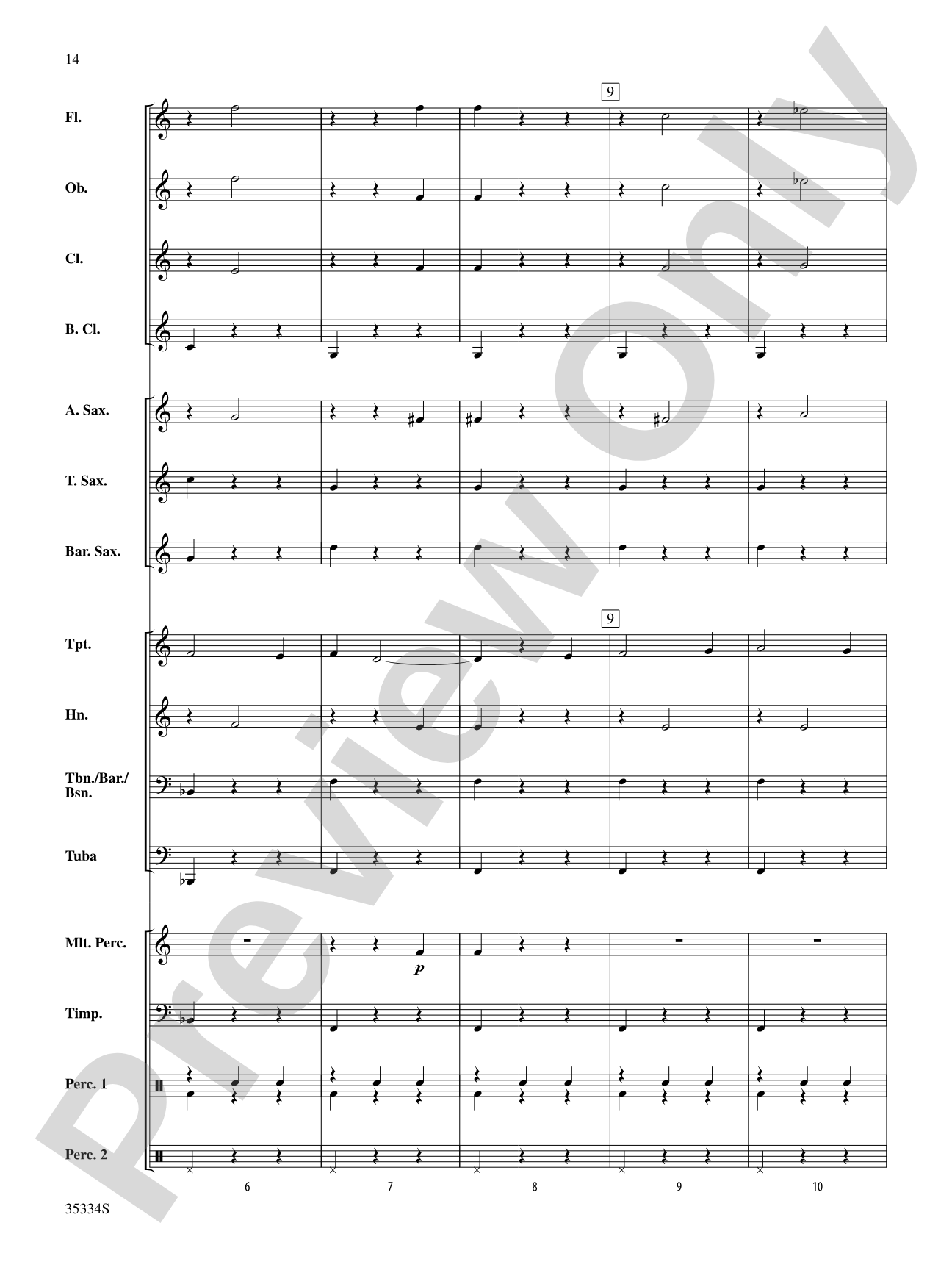 Belwin Very Beginning Band Kit #7: Concert Band Conductor Score & Parts