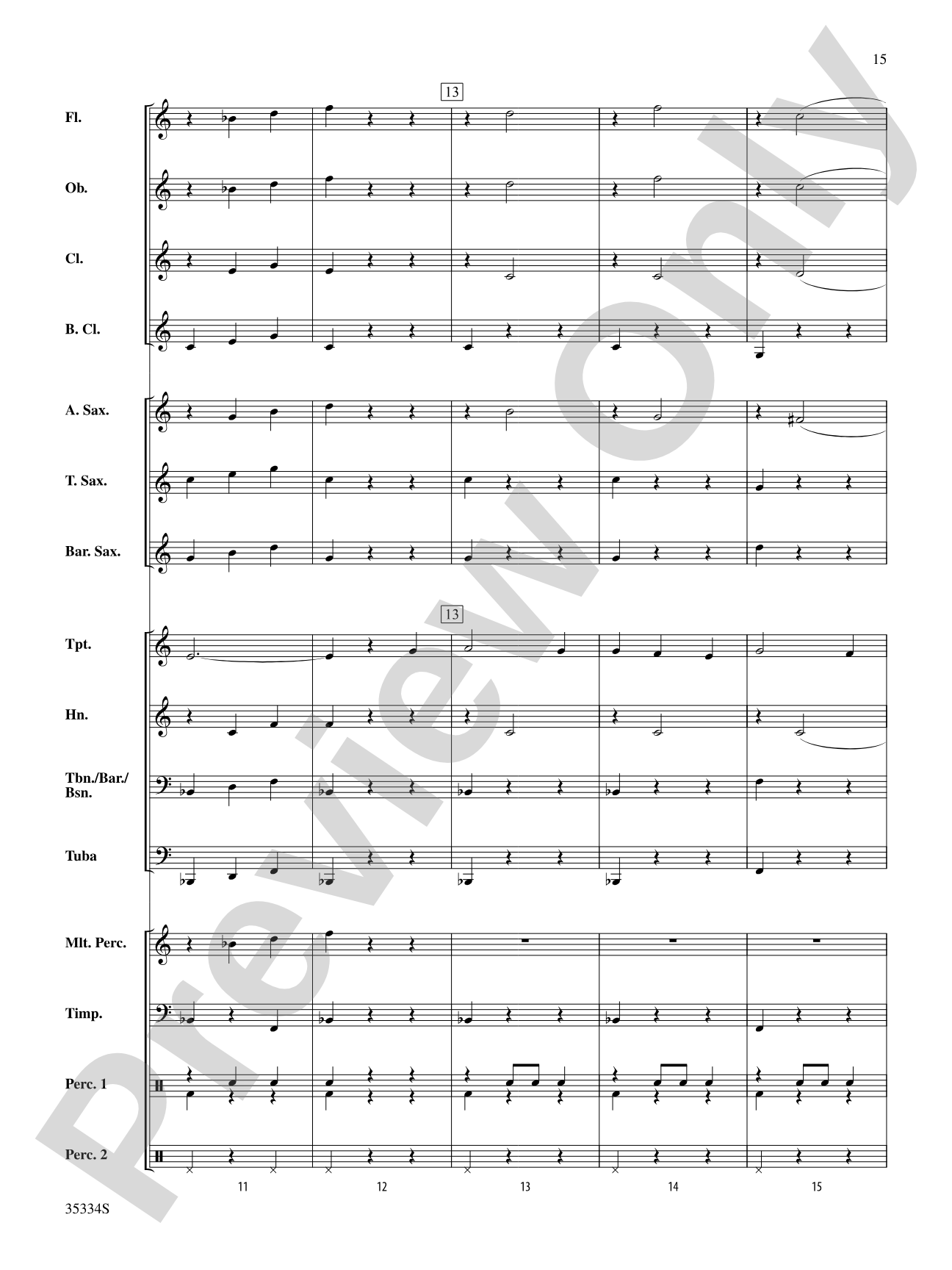 Belwin Very Beginning Band Kit #7: Concert Band Conductor Score & Parts