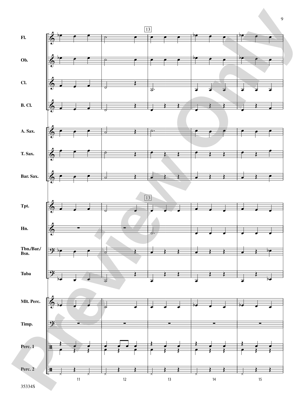 Belwin Very Beginning Band Kit #7: Concert Band Conductor Score & Parts