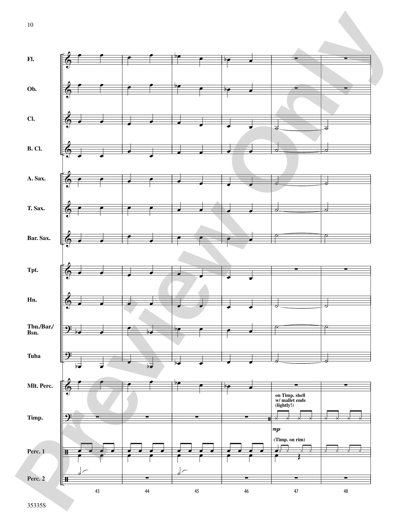 Gizmo: Concert Band Conductor Score & Parts