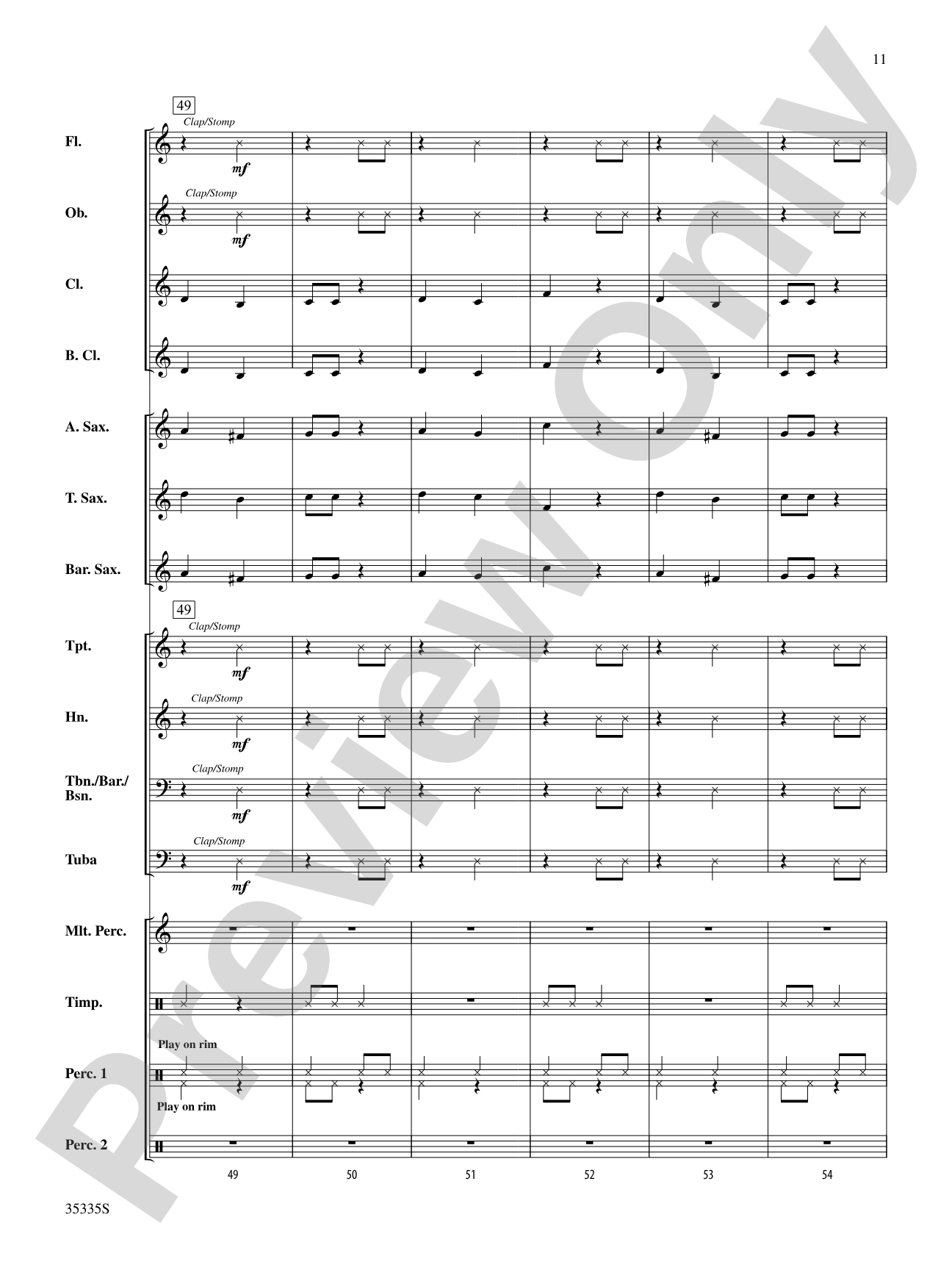 Gizmo: Concert Band Conductor Score & Parts