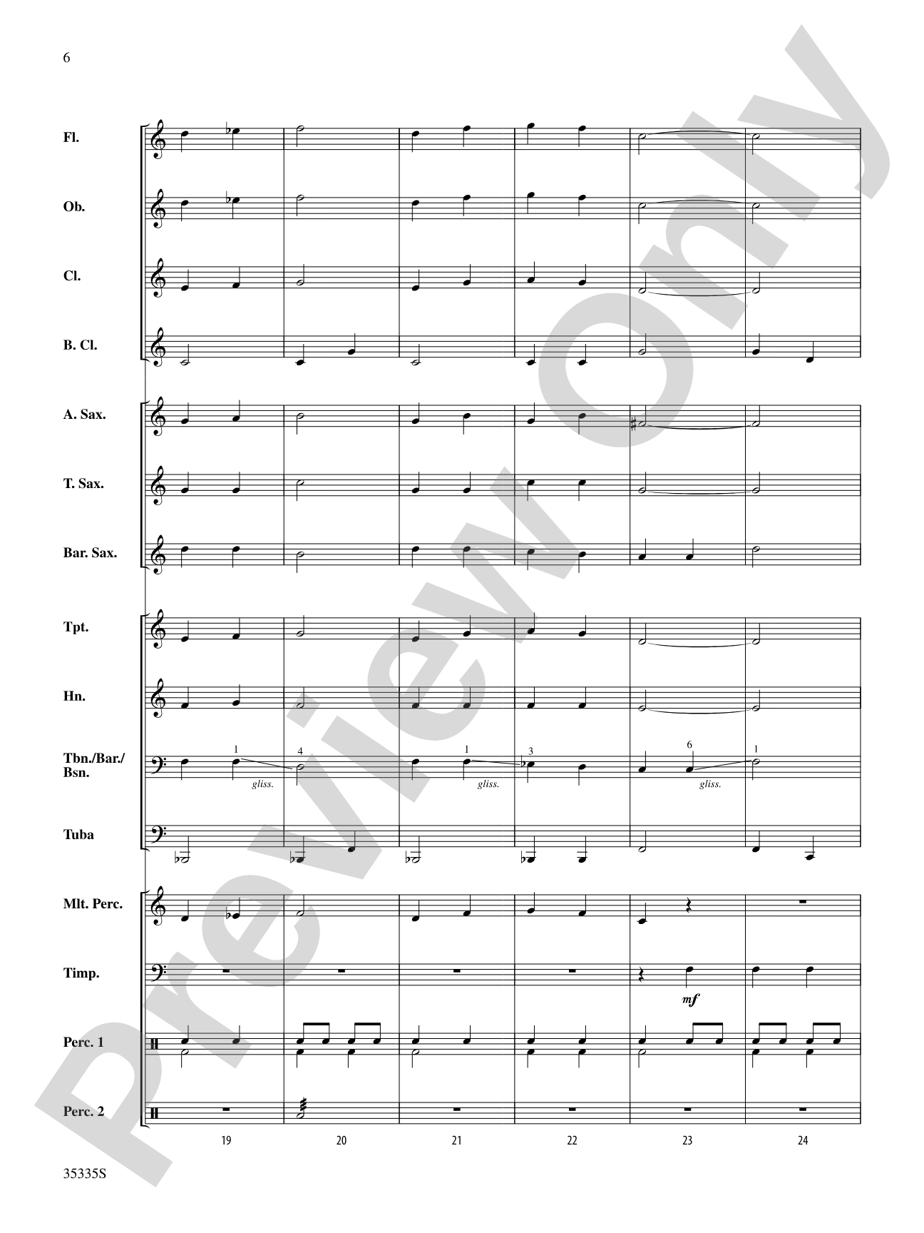 Gizmo: Concert Band Conductor Score & Parts